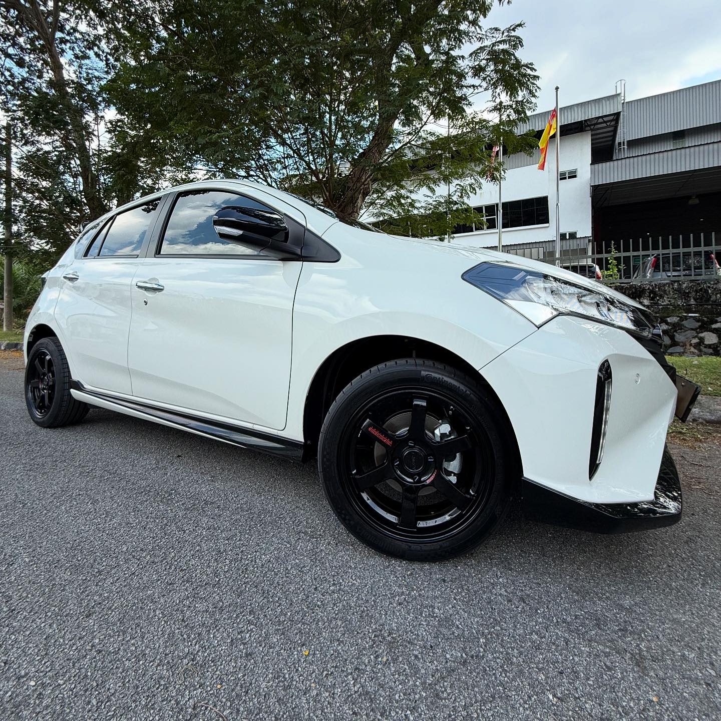 King of Rims Malaysia - Honda Jazz with New Original 15 Advanti Storm ...