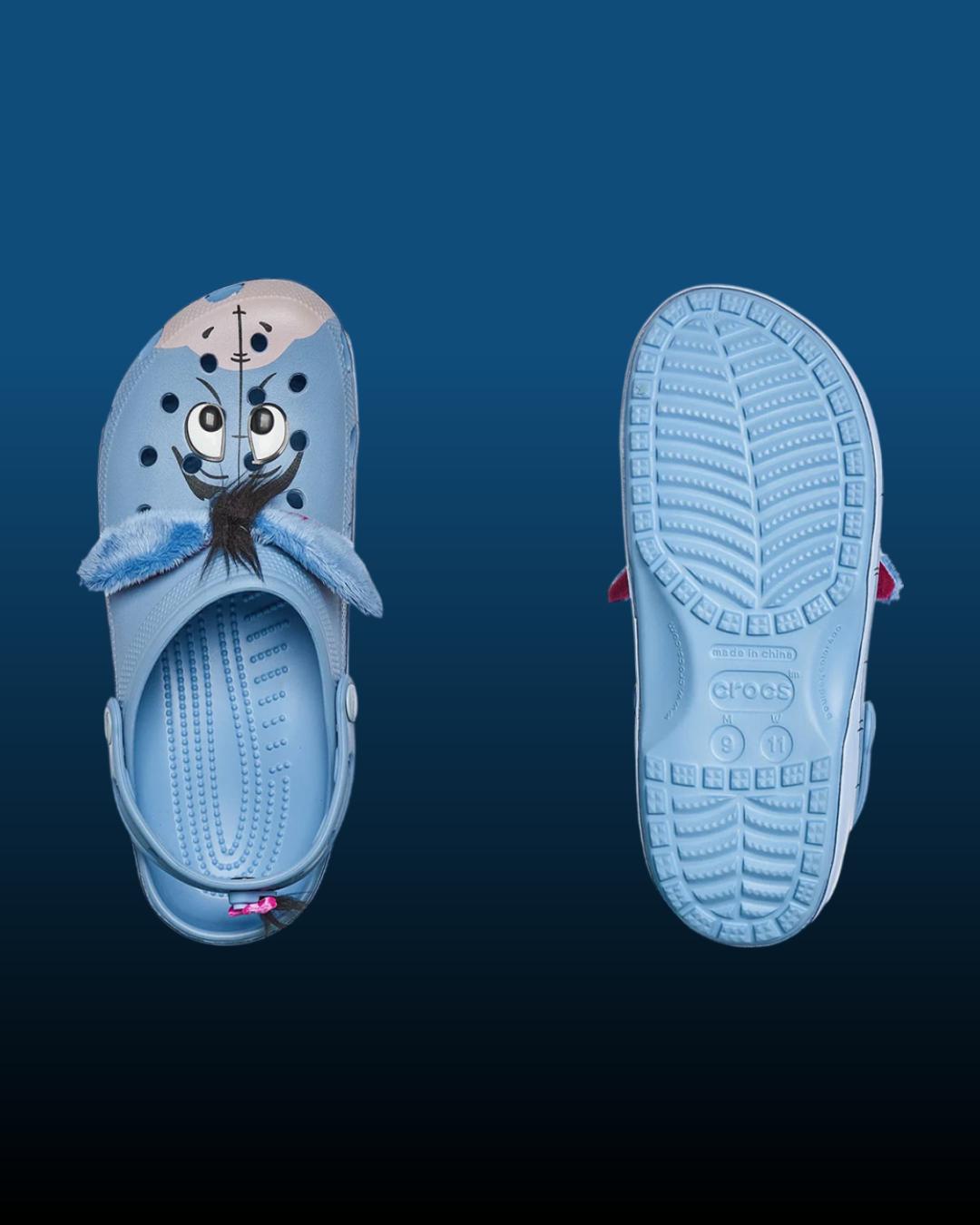 Winnie The Pooh x Crocs Clog Eeyore 𝗖𝗼𝗹𝗼𝗿𝘄𝗮𝘆: Blue