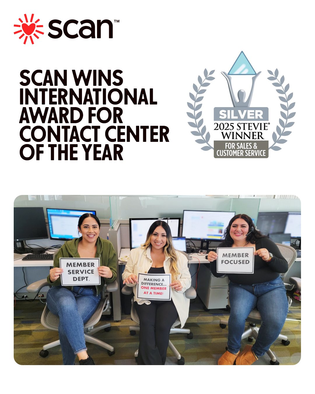SCAN - Shoutout to SCAN's amazing Member Services team for being ...