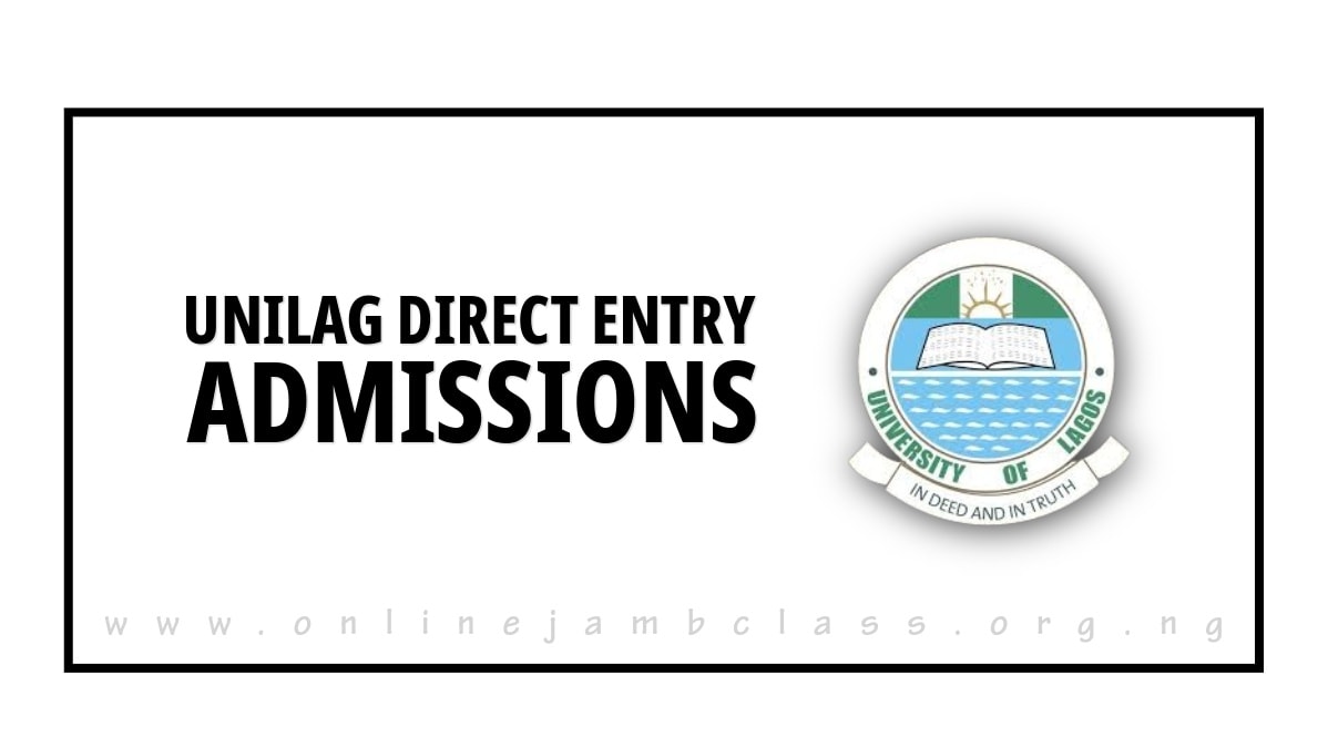 Online - UNILAG COMMENCE ONLINE REGISTRATION FOR 2025/2026 DIRECT ENTRY ...