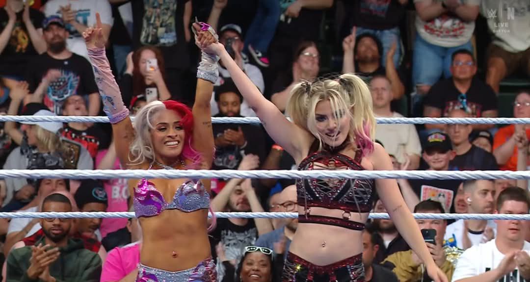 Zelina Vega & Alexa Bliss beat Chelsea Green & Piper Niven