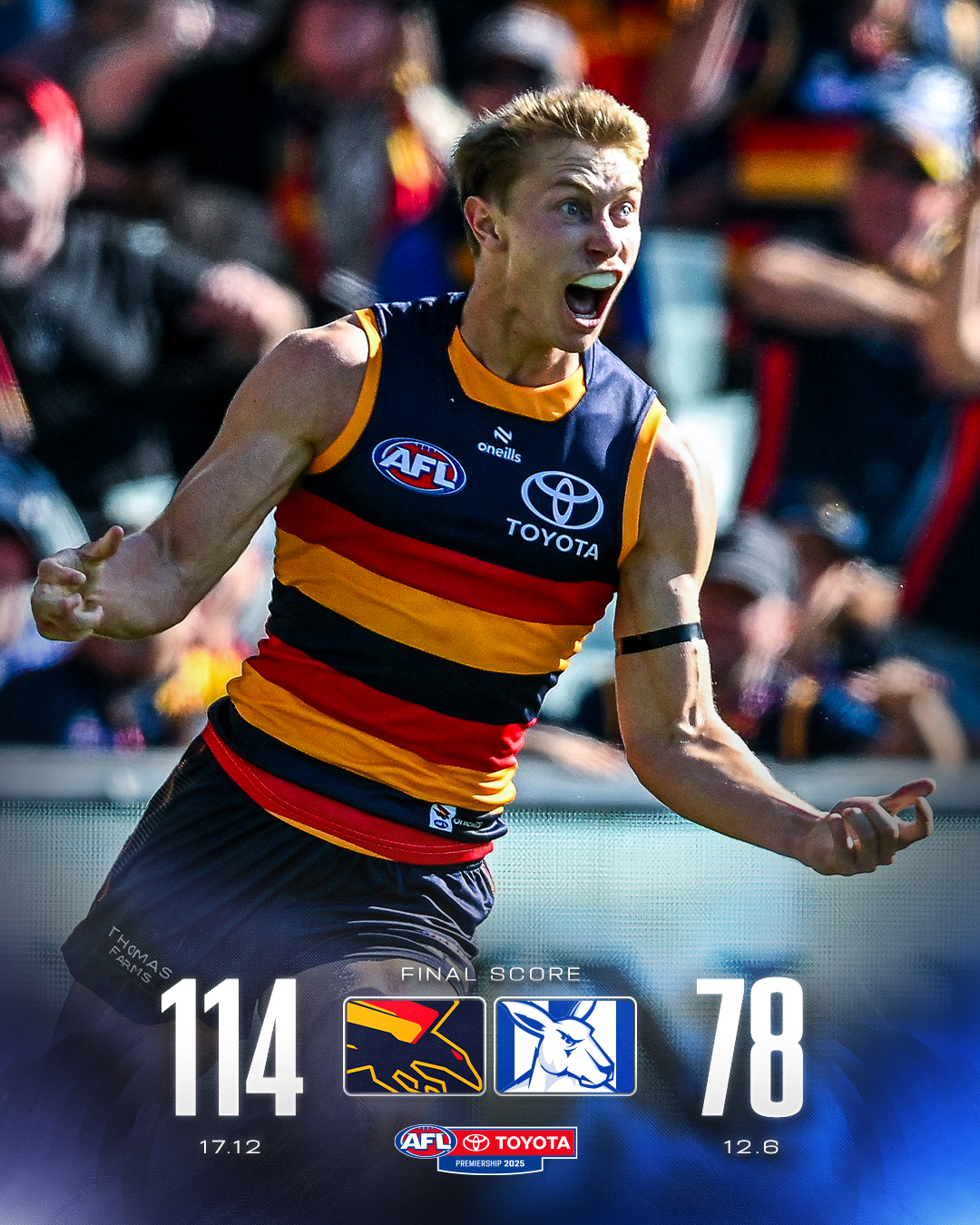 AFL - The Crows are cooking to start 2025 🔥 | Facebook