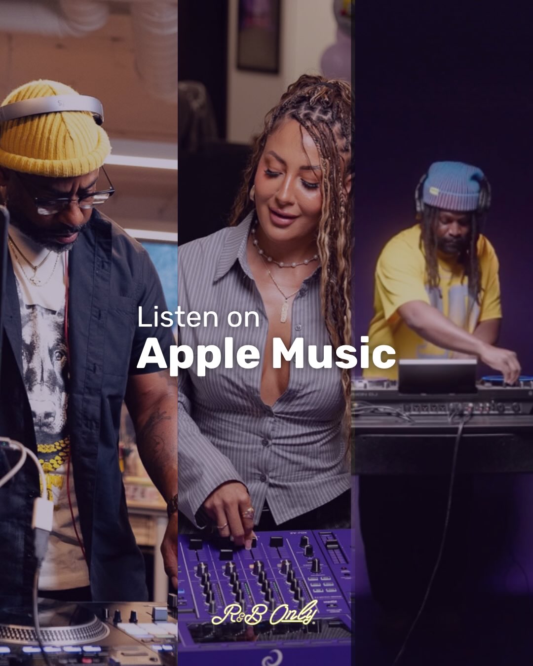 A brand new set of R&B ONLY DJ sets are officially live on Apple