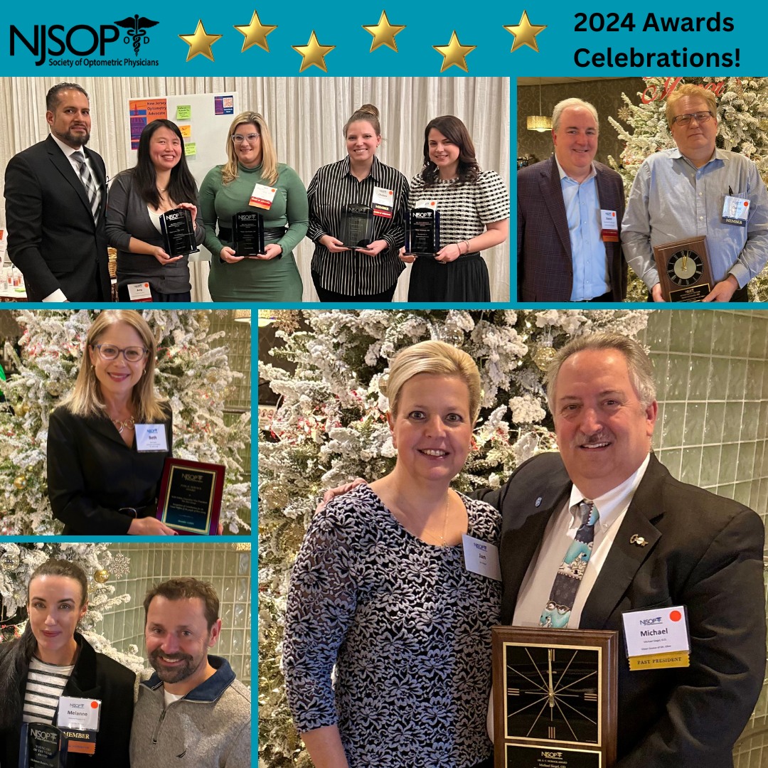 NJ - Congratulations to the stars of optometry announced last week! The ...