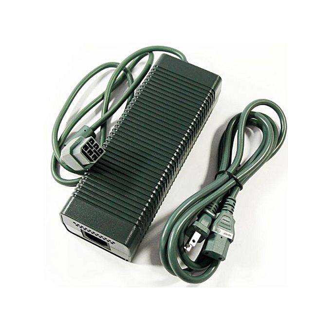 Alimentatore Microsoft Xbox 360 Slim, 12V, Cavo 9ft, Nuovo, Garanzia 3 Anni