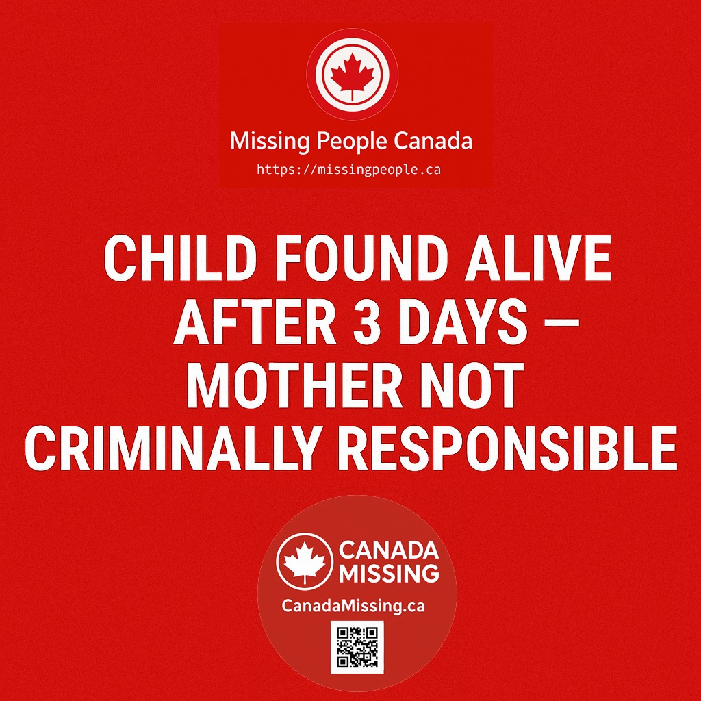 🚨 QUEBEC JUDGE RULES MOTHER NOT... - Missing People of Canada | Facebook