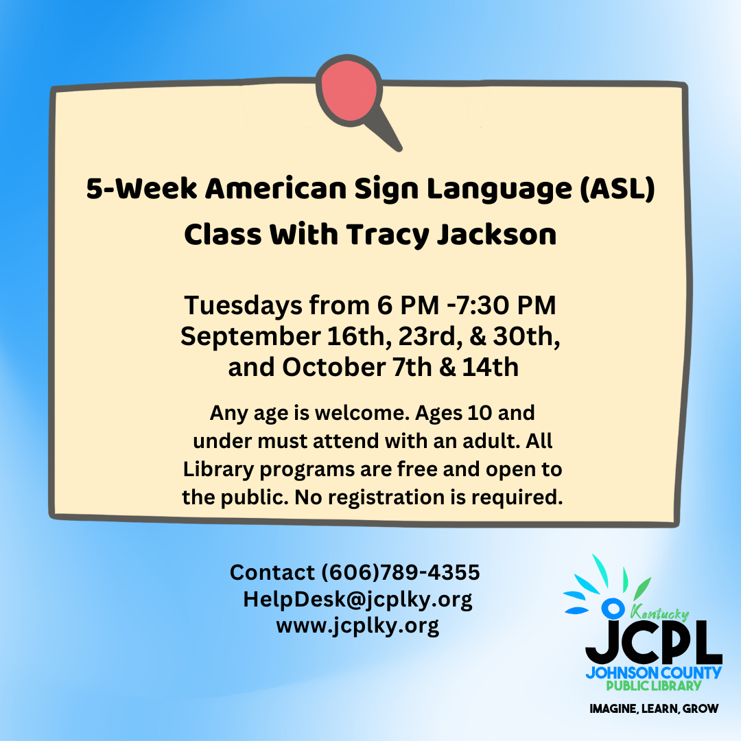 Learn American Sign... - Johnson County Public Library | Facebook