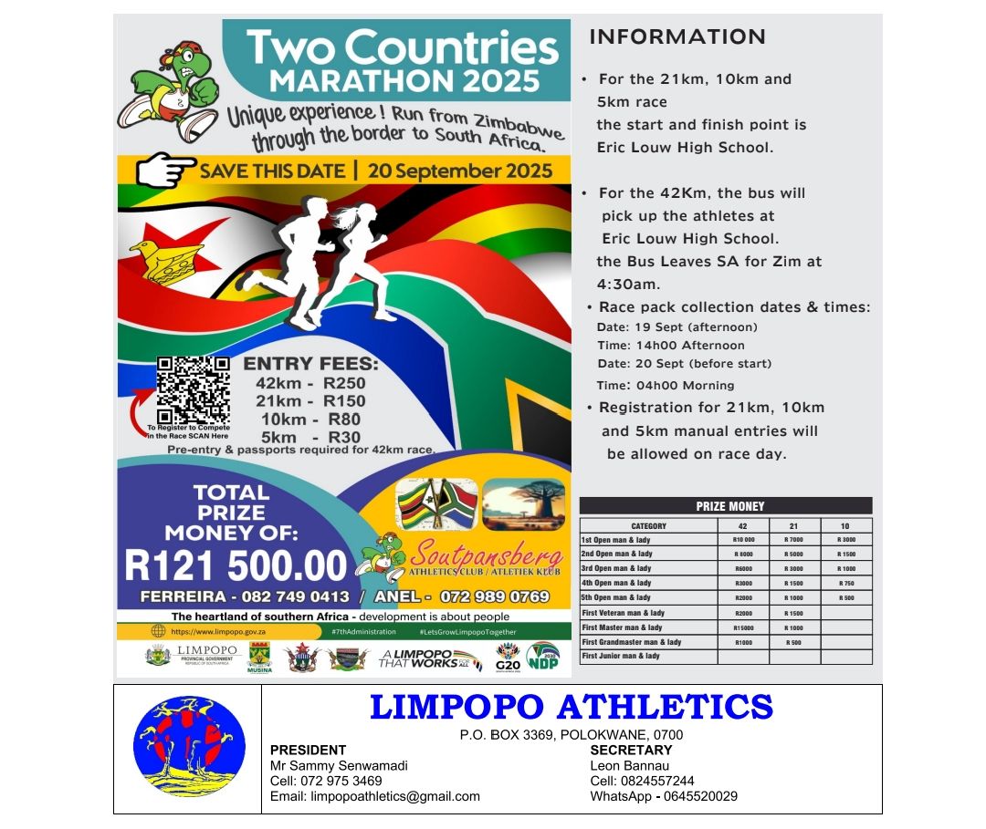 Soutpansberg Athletics Club | Louis Trichardt