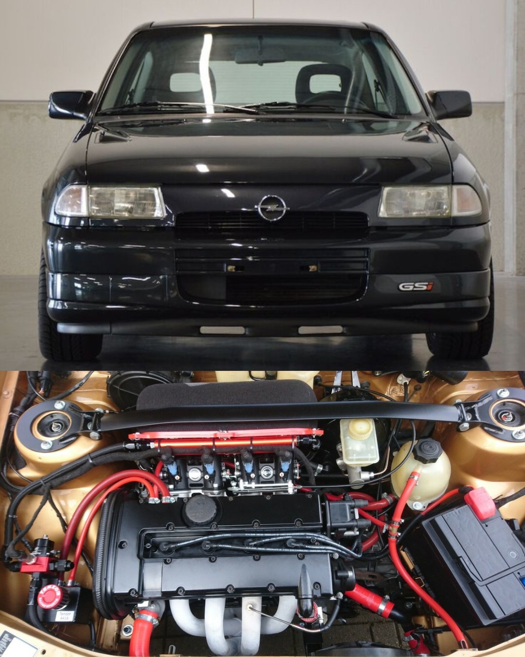 Underwhelming 90's Opel Astra with 1.6 engine and automatic