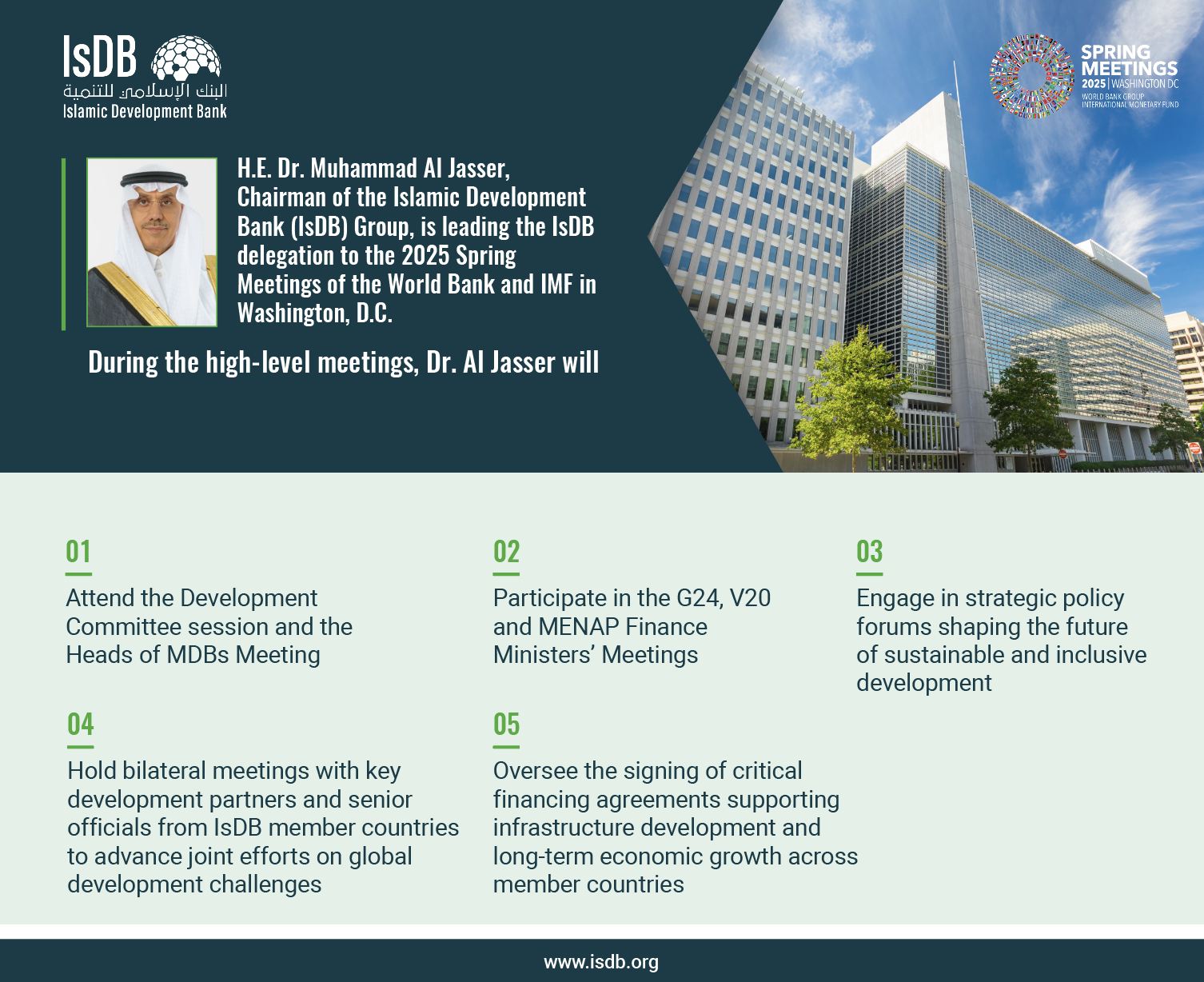Islamic Development Bank Group - isdb.org - JOIN US TOMORROW On the ...