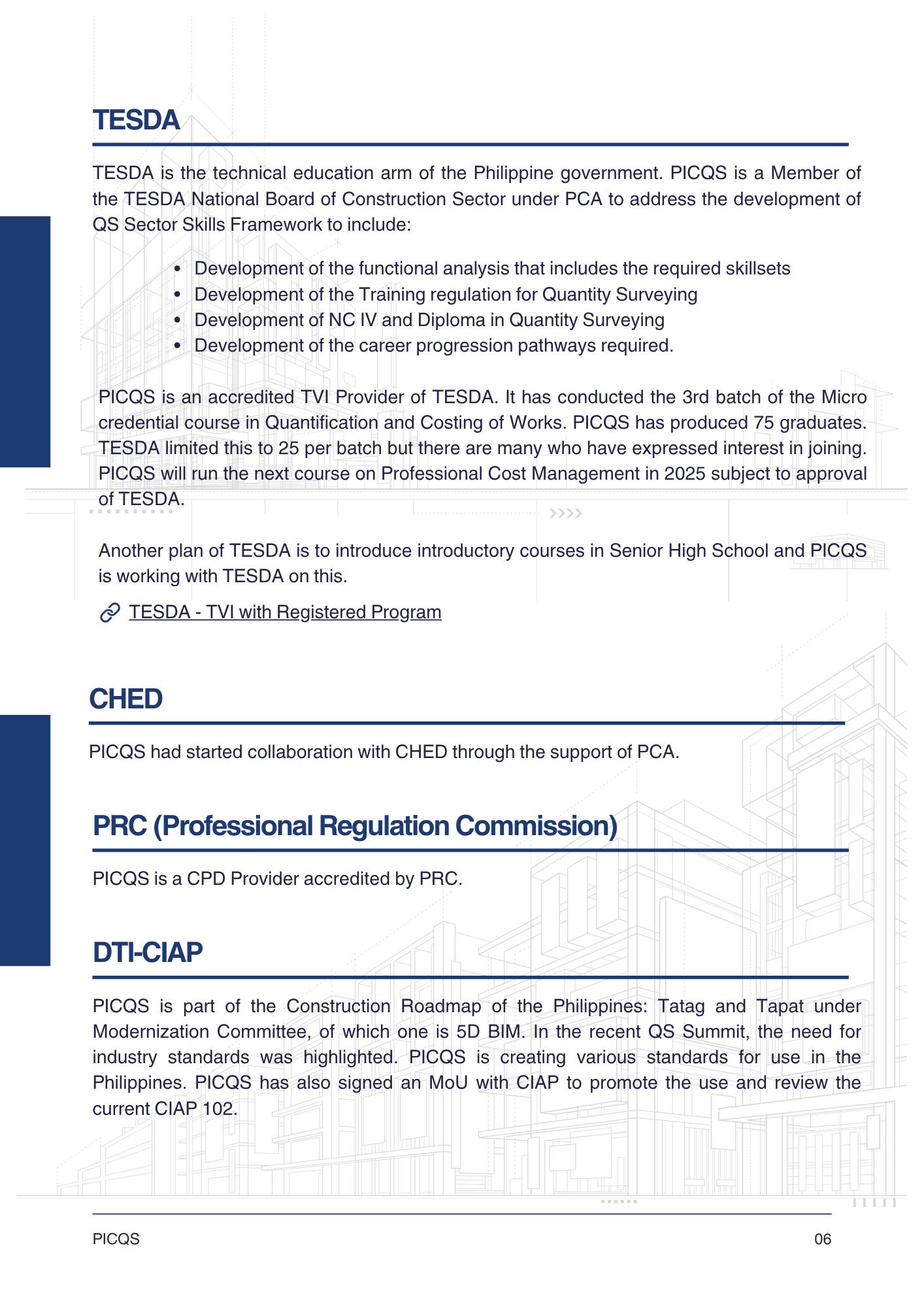 Philippine Institute of Certified Quantity Surveyors (PICQS), Inc ...