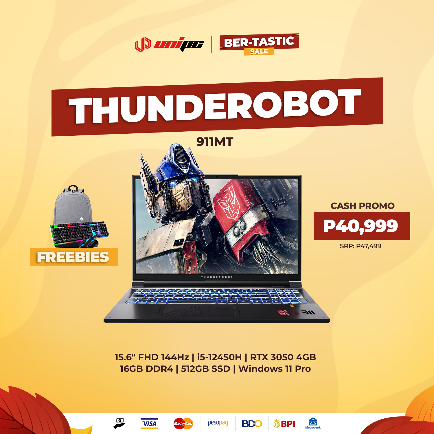 UniPC - Boss, ready ka na ba sa robot-level performance? Thunderobot ...