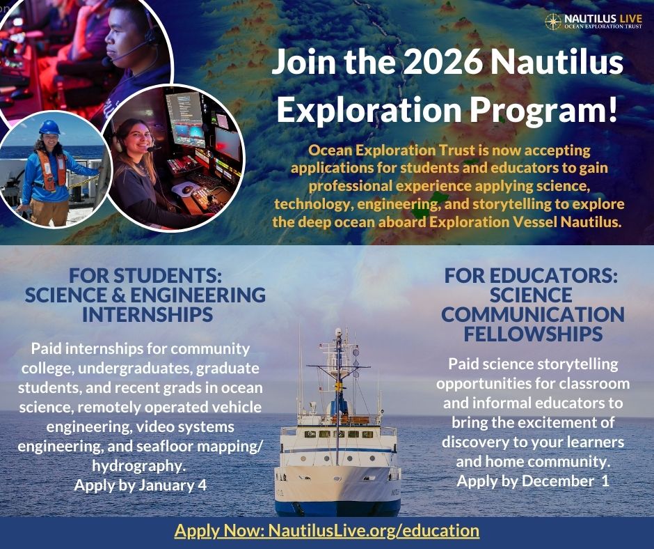 Nautilus - Join the 2026 Nautilus Exploration Program and sail on # ...