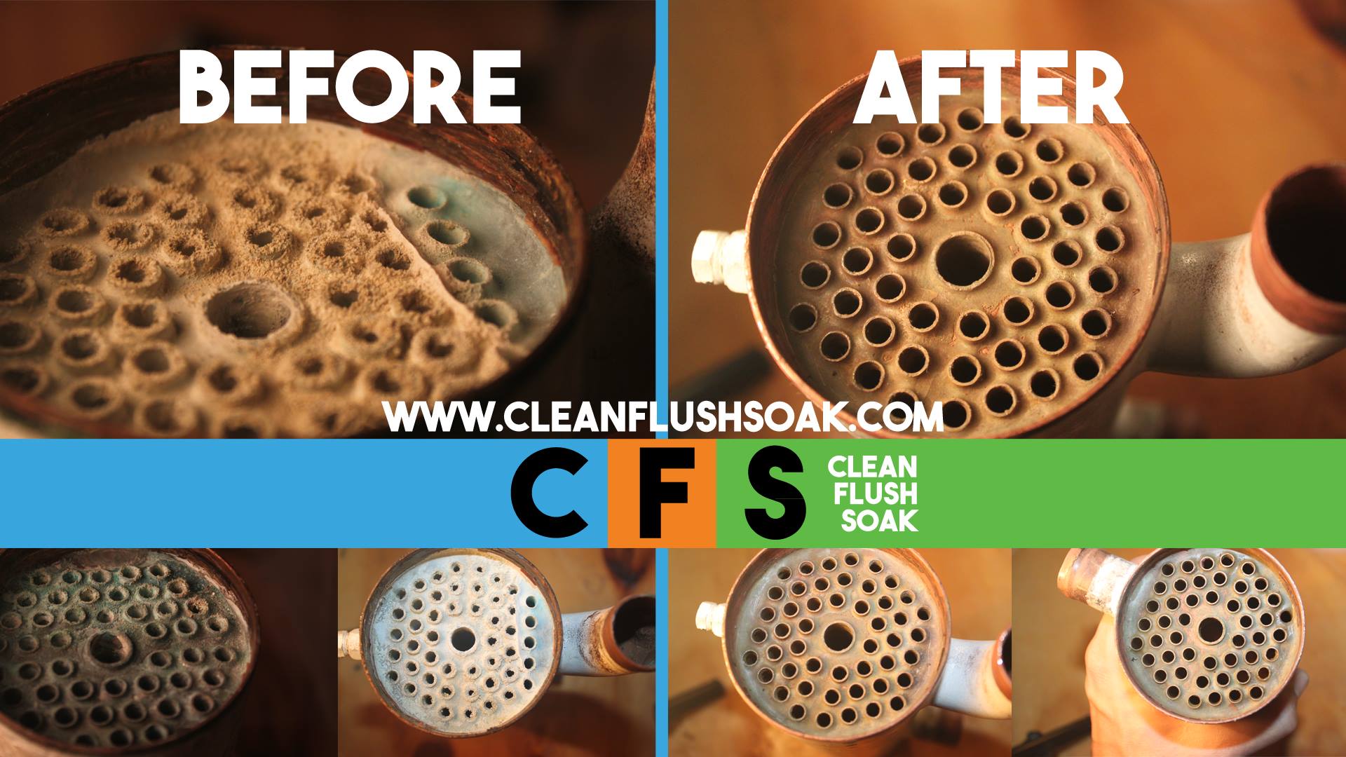 Here is a Heat Exchanger Soak... - CFS - Clean Flush Soak | Facebook