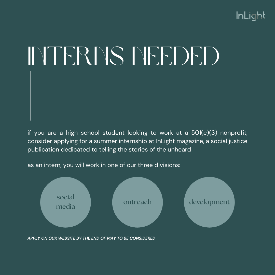 InLight - Are you a current high school student looking to intern at a ...