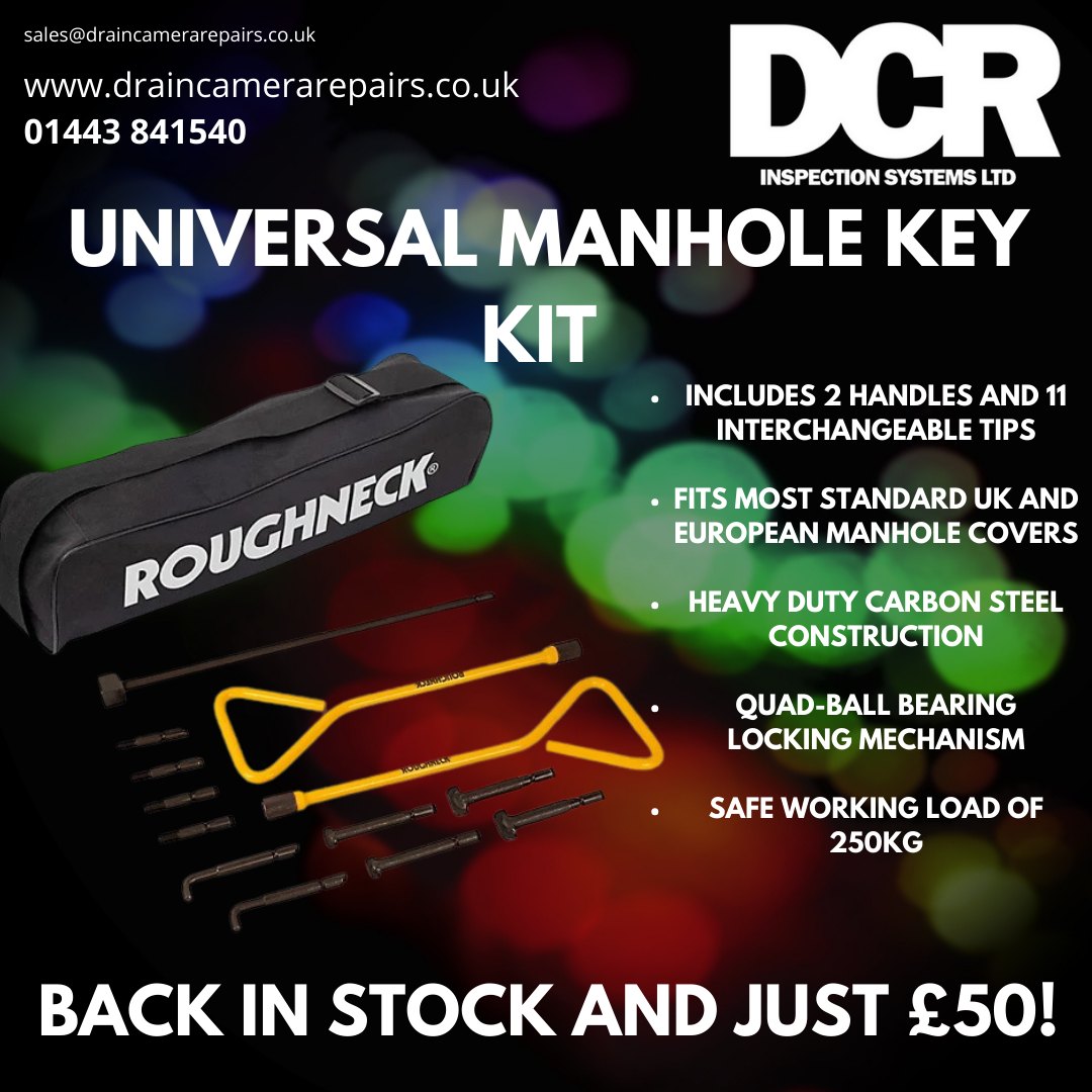 Universal Manhole Key Kits... - DCR Inspection Systems Ltd | Facebook