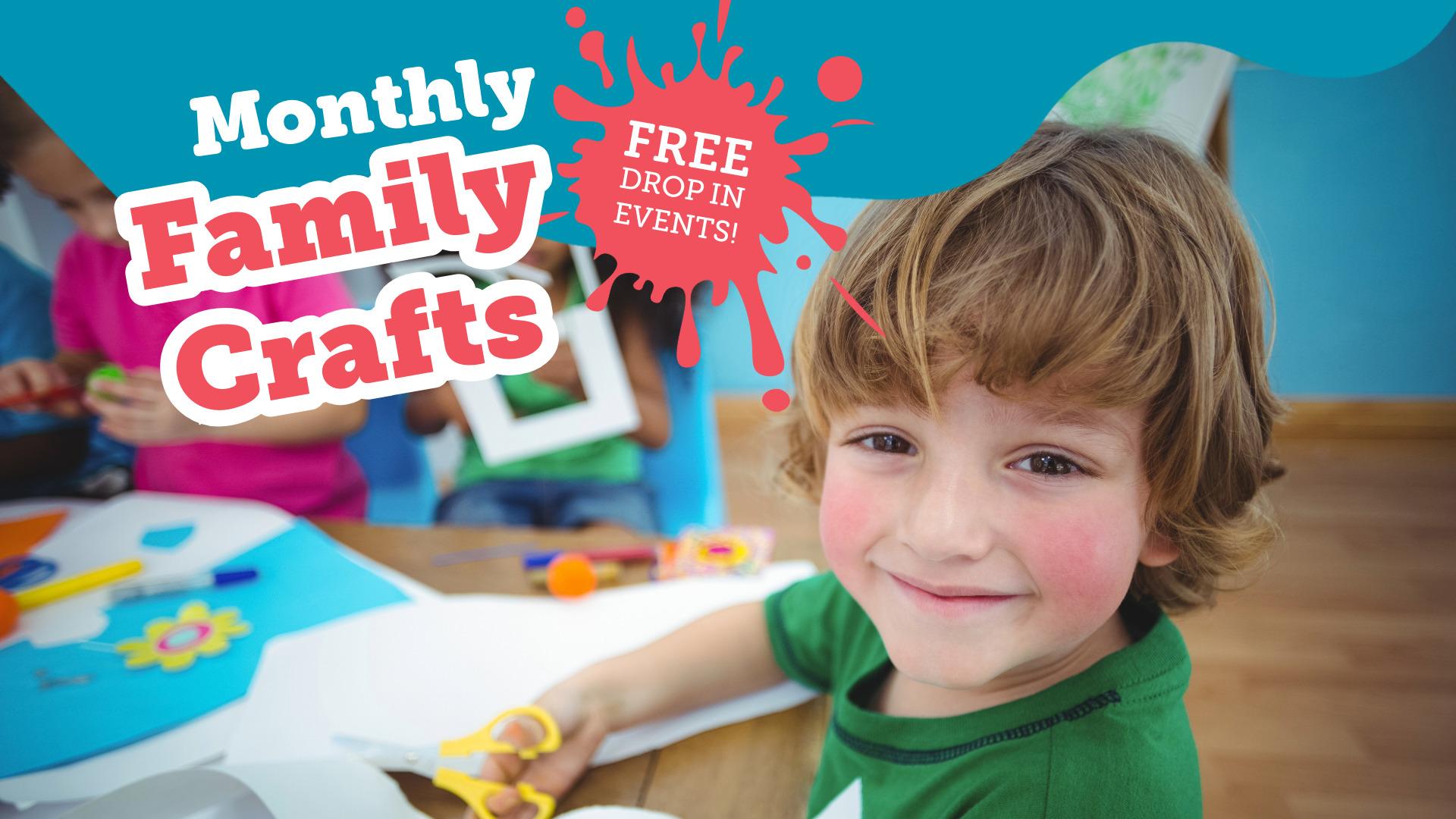 FULLY BOOKED - Family Crafts at Girvan Library