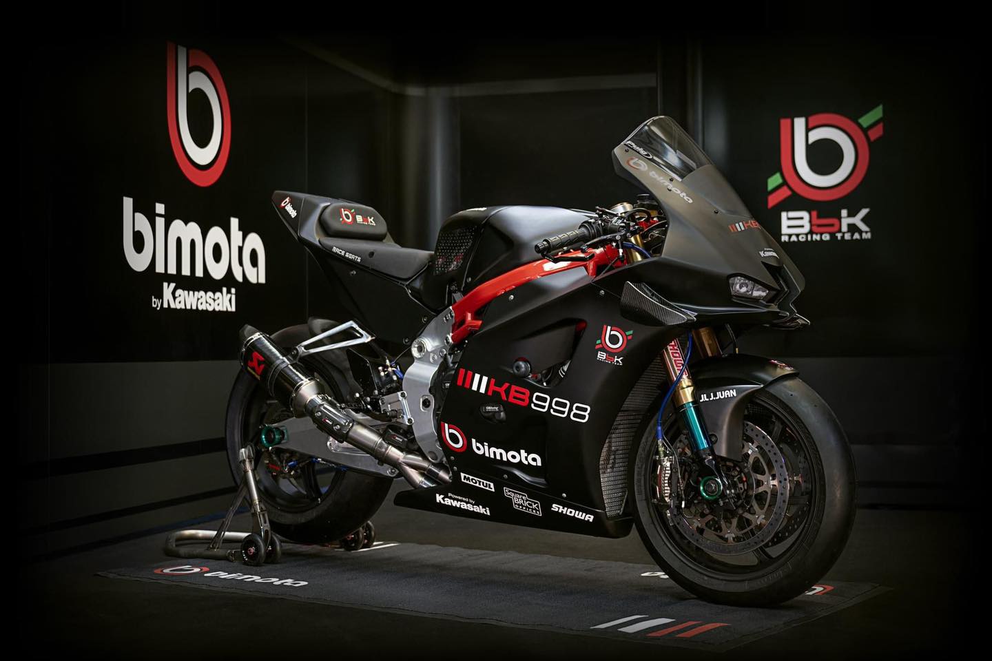 ほた 2026 preparations begin 🏁🔥 The bimota by Kawasaki Racing Team