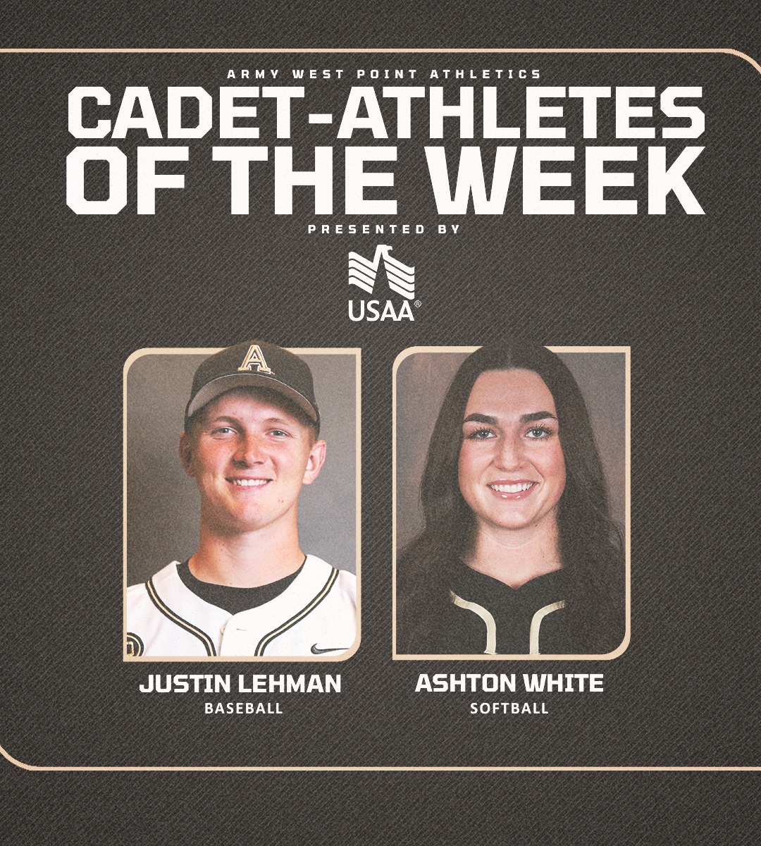Army - Congrats to our Cadet-Athletes of the Week presented by USAA 👏👏👏 ...