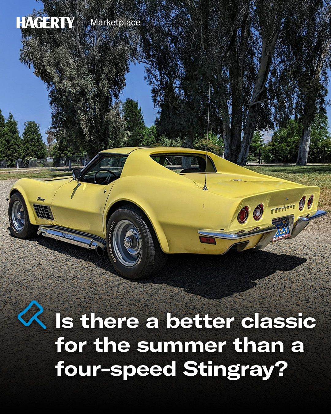 Hagerty - Offered at no reserve, this 1970 Chevrolet Corvette Stingray ...