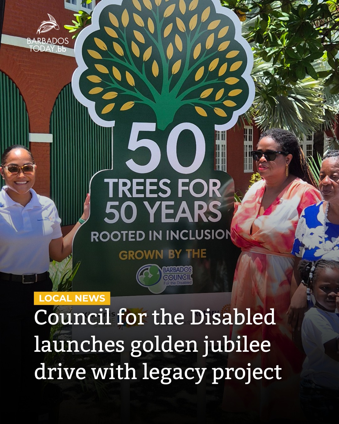 Barbados - A tree-planting campaign aimed at honouring disability ...