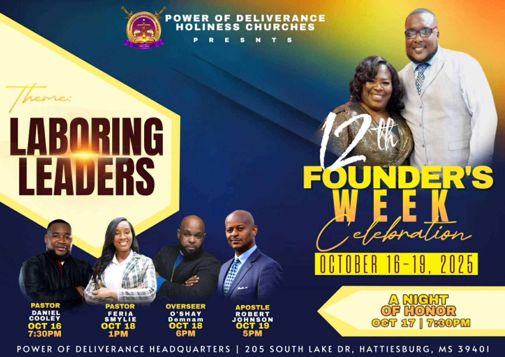 🌟... - Power of Deliverance Holiness Church - Hattiesburg | Facebook