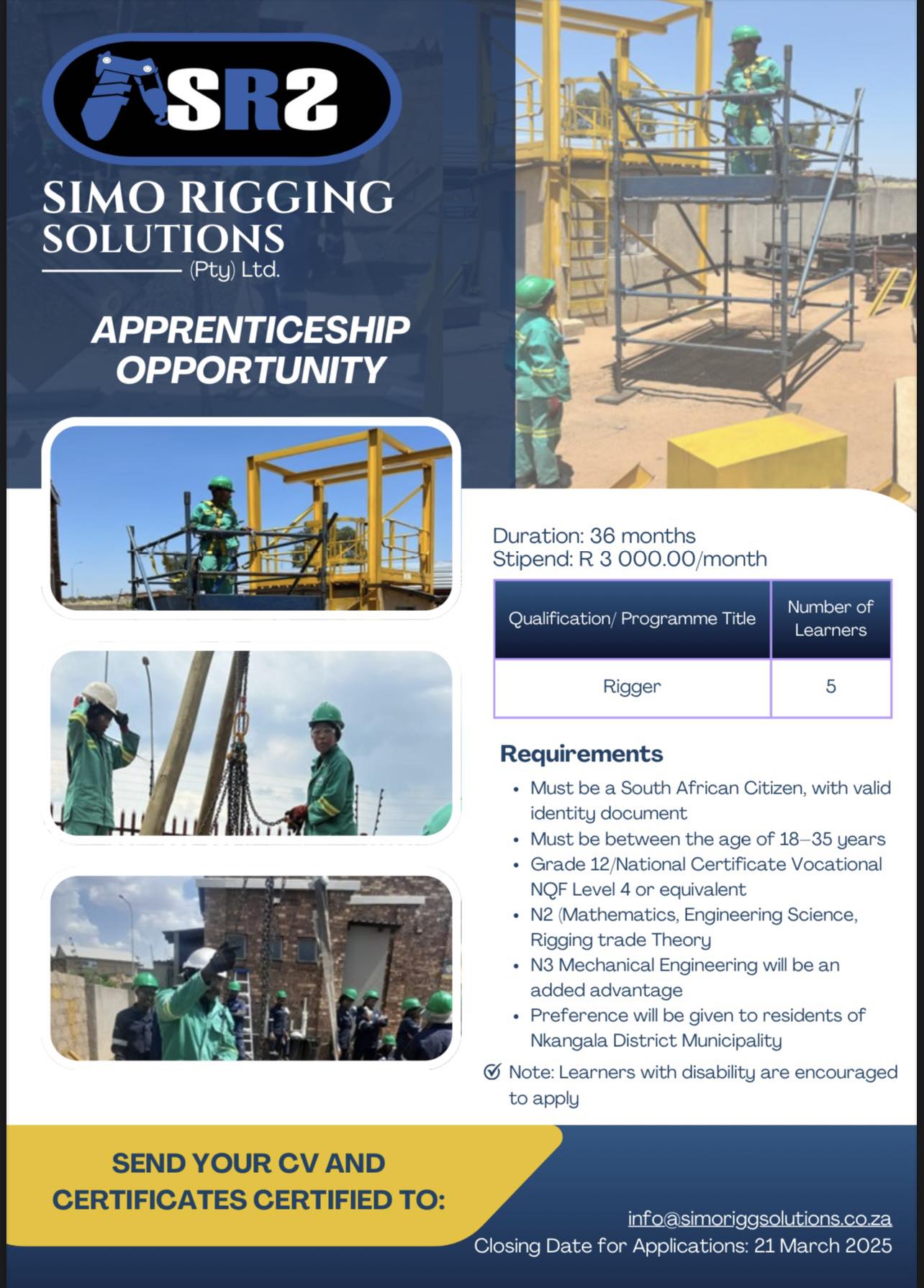 Simo Rigging Solutions - Pty Ltd