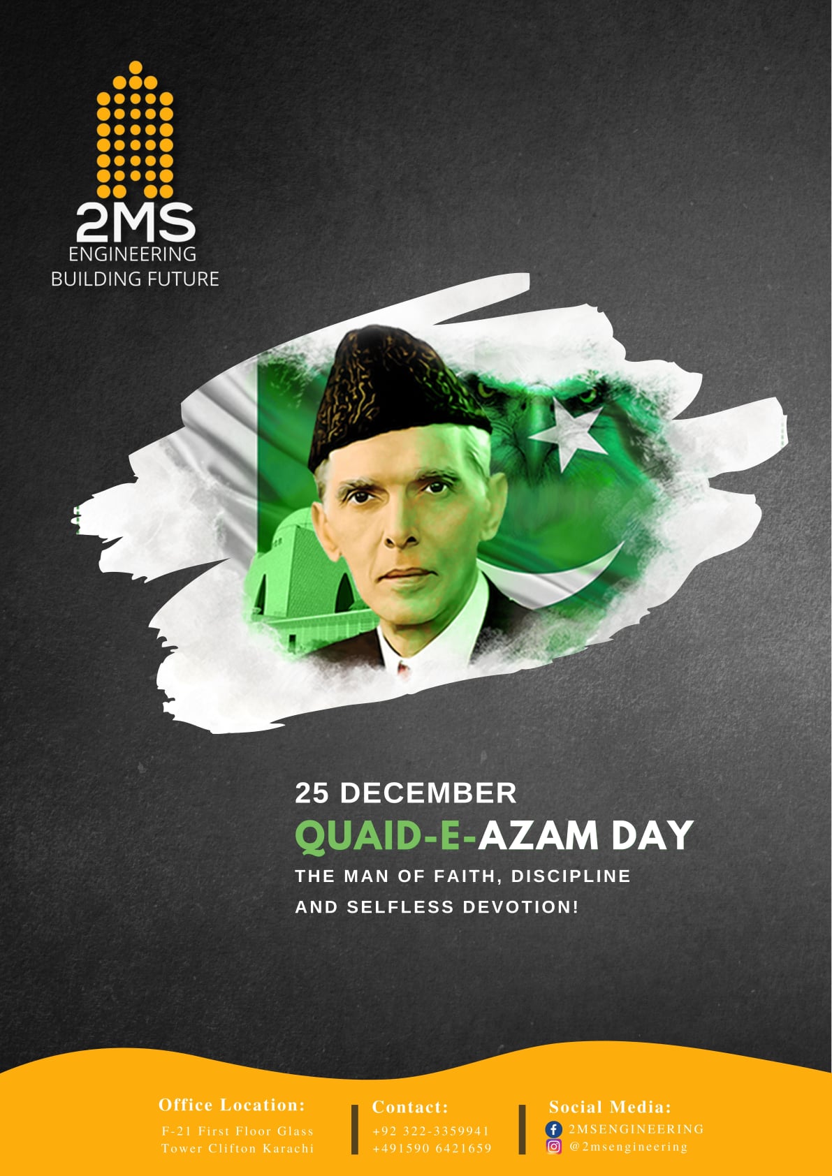 2MS Engineering - Wishing the founder of Pakistan,... | Facebook