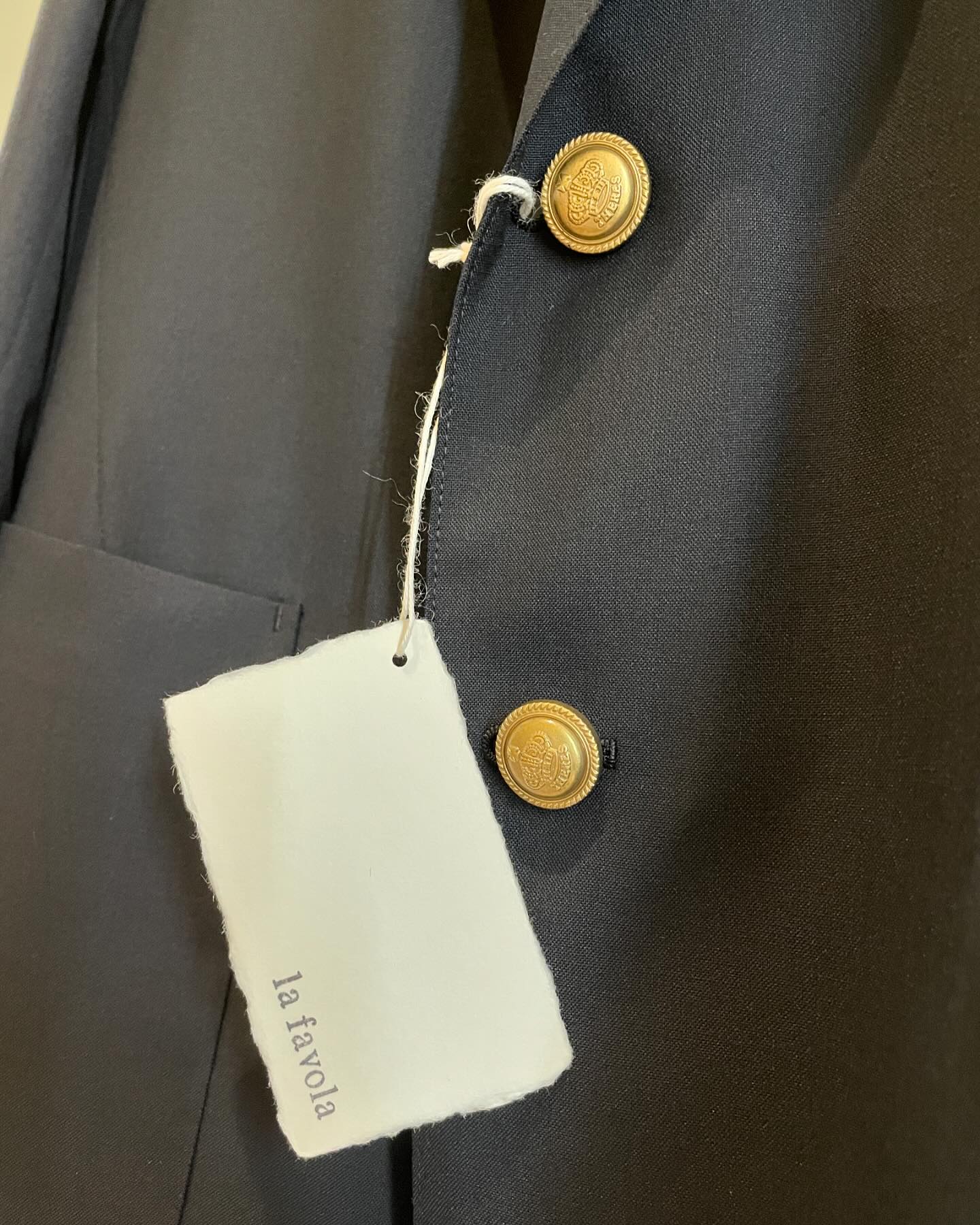 la favola 「Semi Double Jacket」 ラファーボラらしい少し遊び心の 