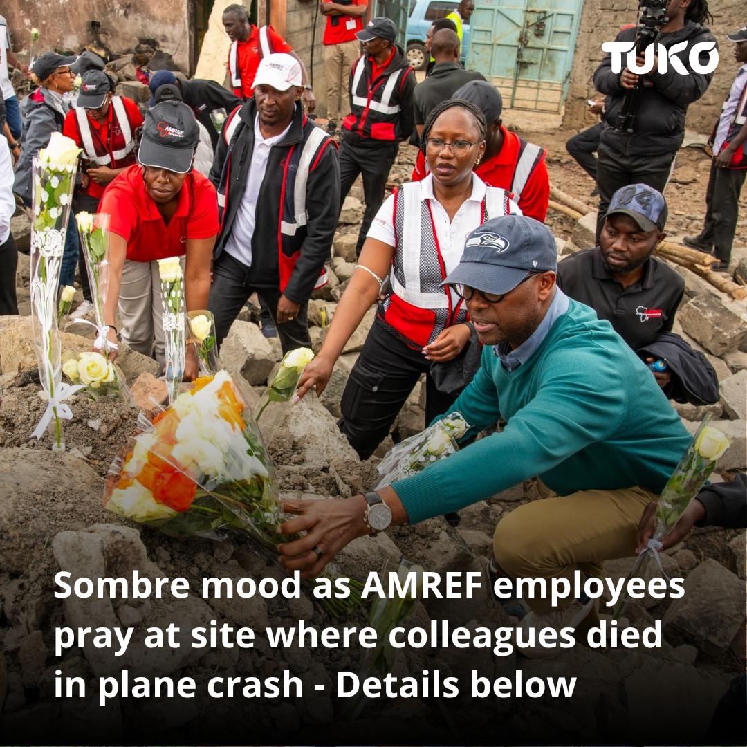 Tuko.co.ke - Emotions ran high as the members of staff combed through ...