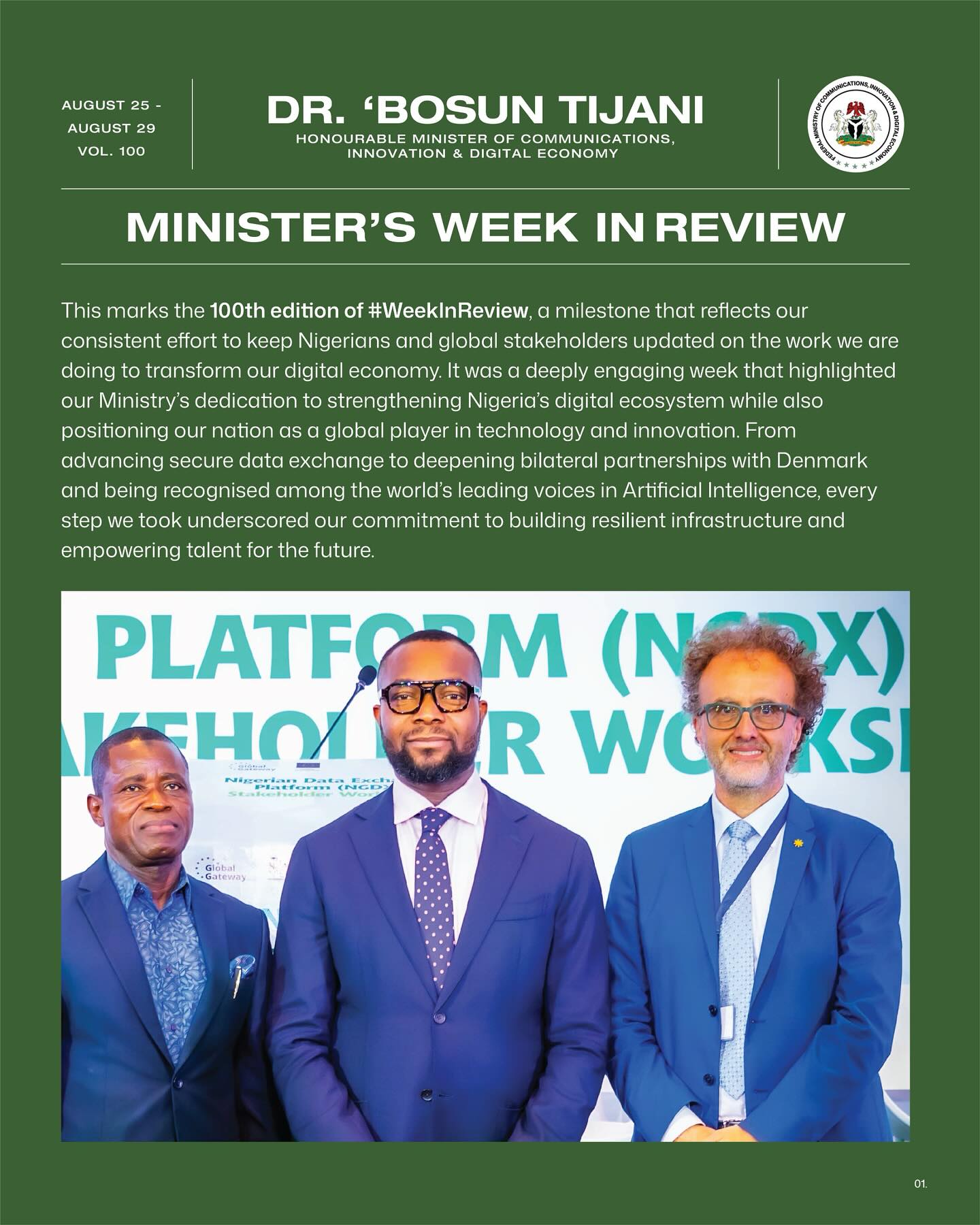 Federal Ministry of Communications and Digital Economy, Nigeria