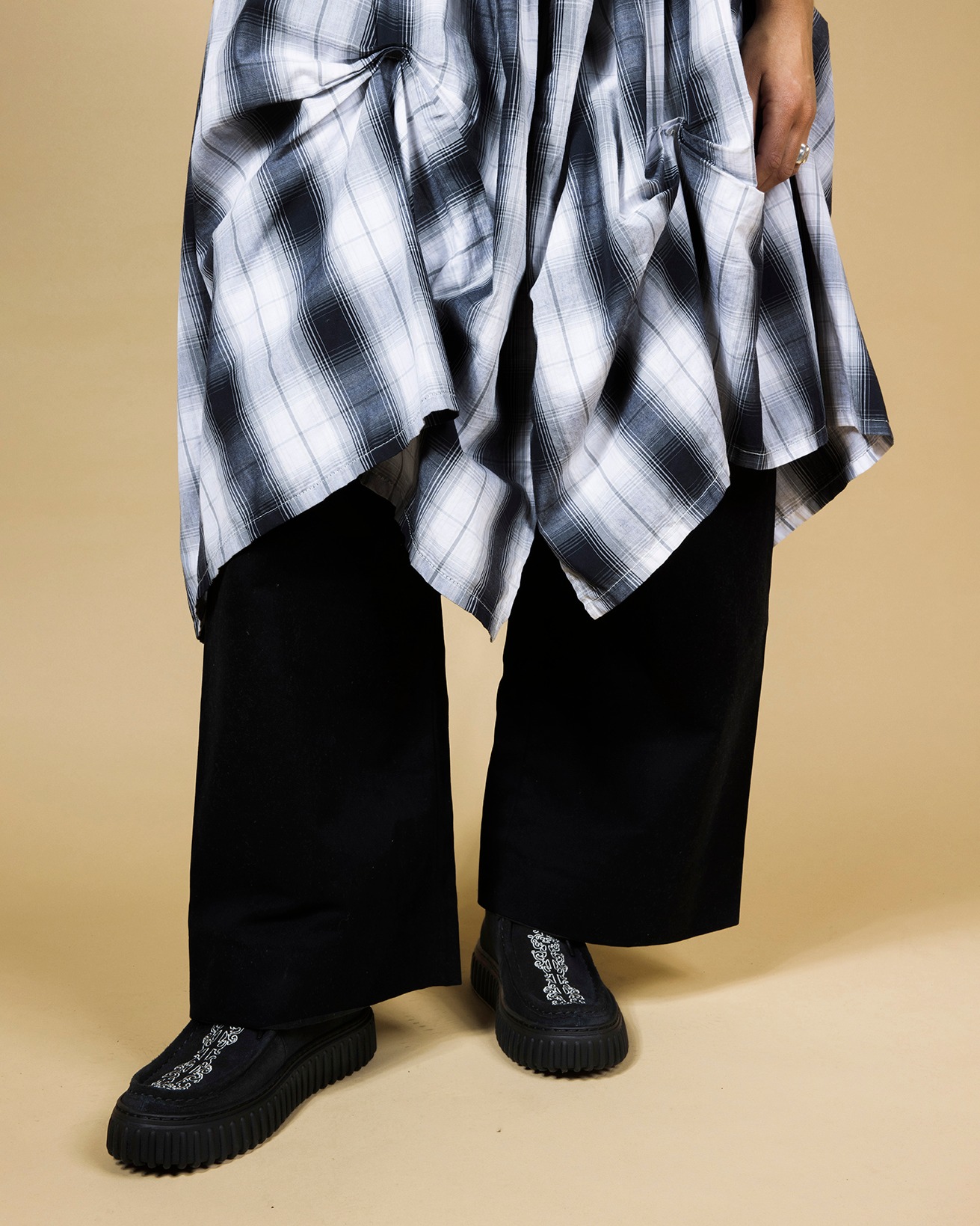 The Pleasures x Clarks Torhill Woven ($190) - features an 