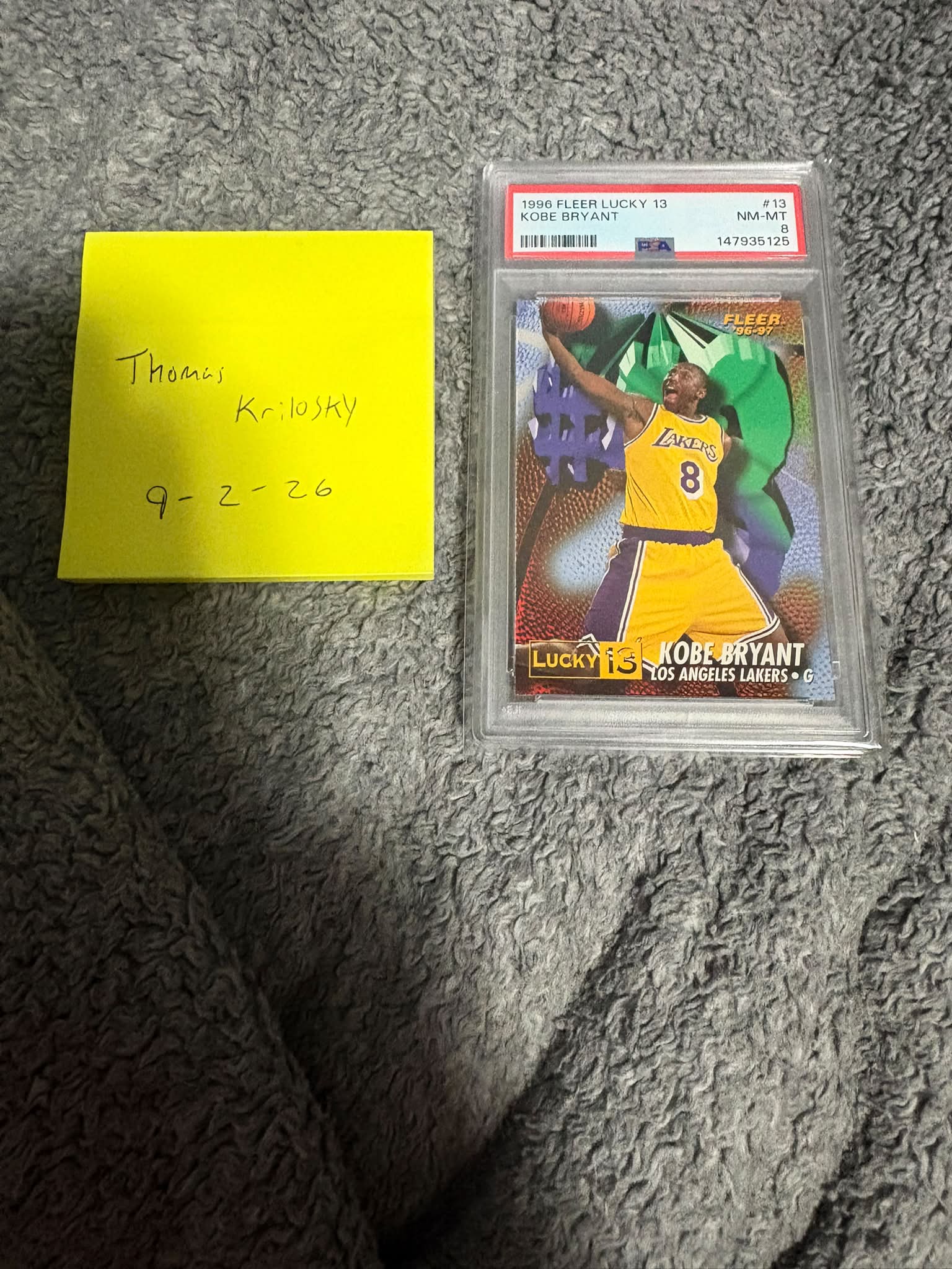 FOR SALE!! Kobe lucky 13-$300 Can update coin when I get home
