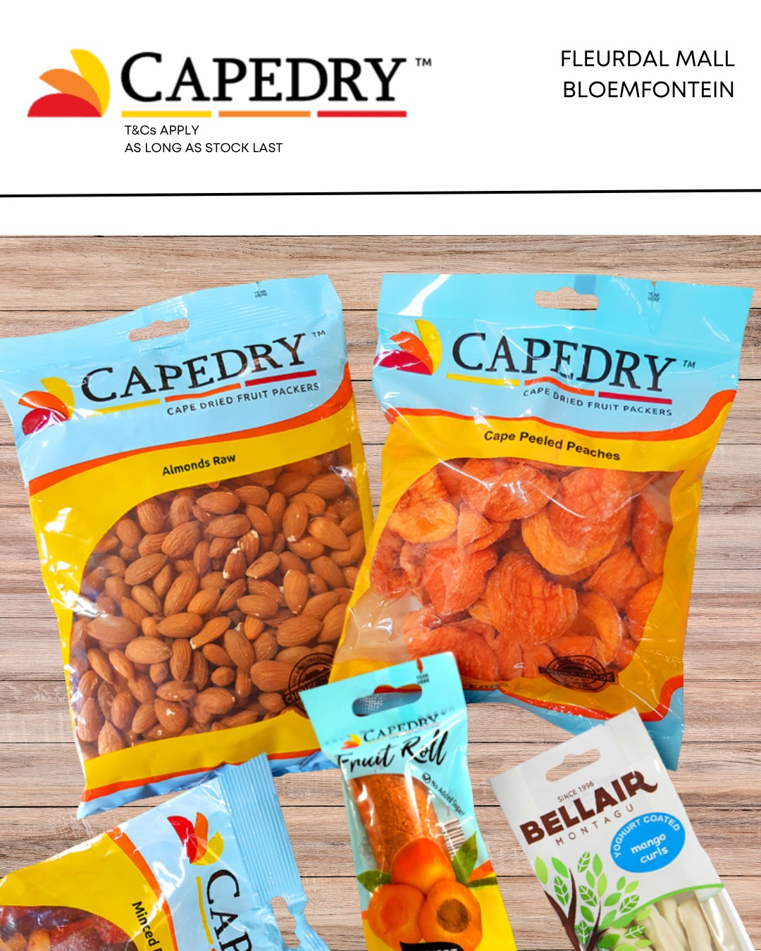 From raw almonds to fruit rolls and... - Capedry Bloemfontein | Facebook