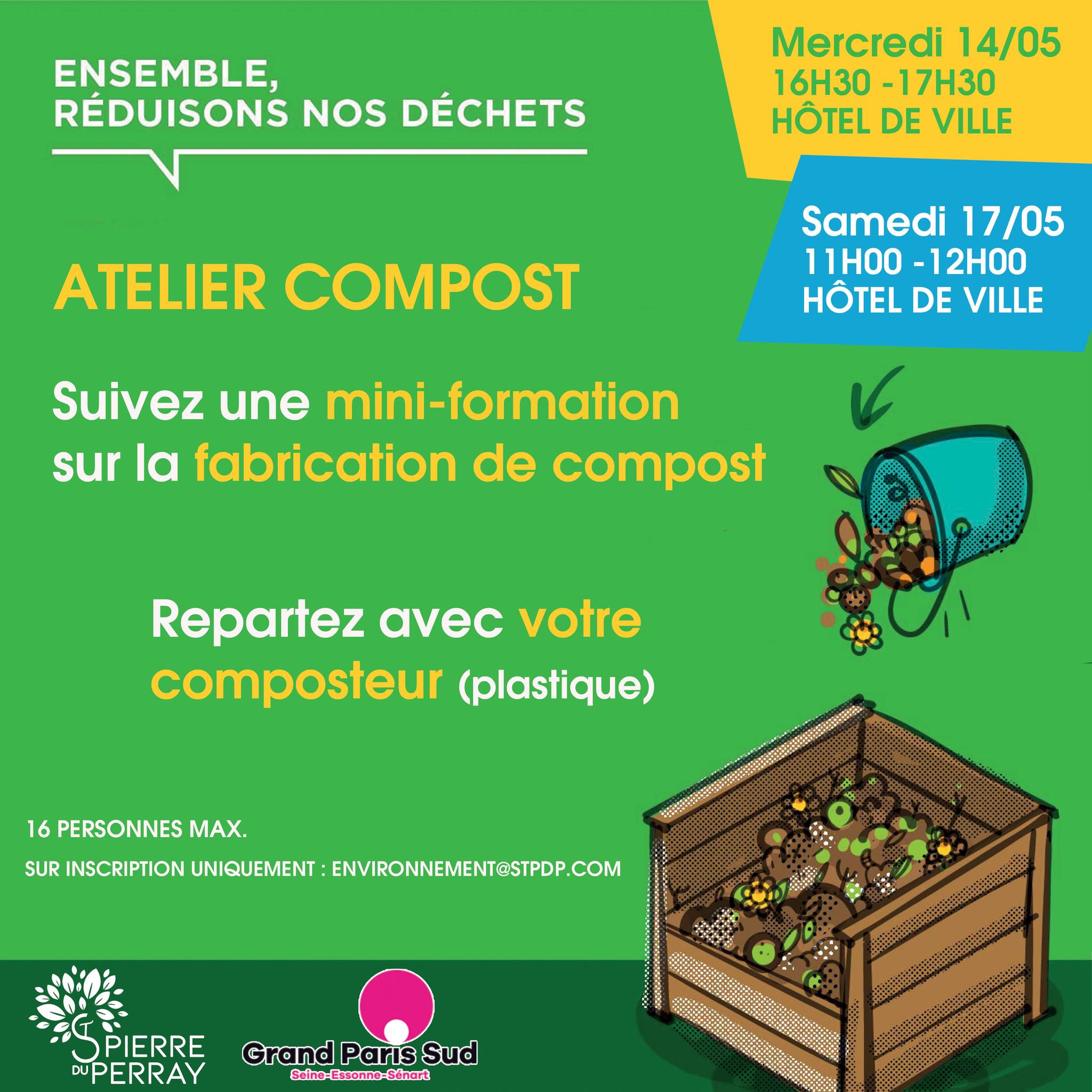 Ville - 🌱 Ensemble, réduisons nos déchets ! Participez à nos ateliers ...