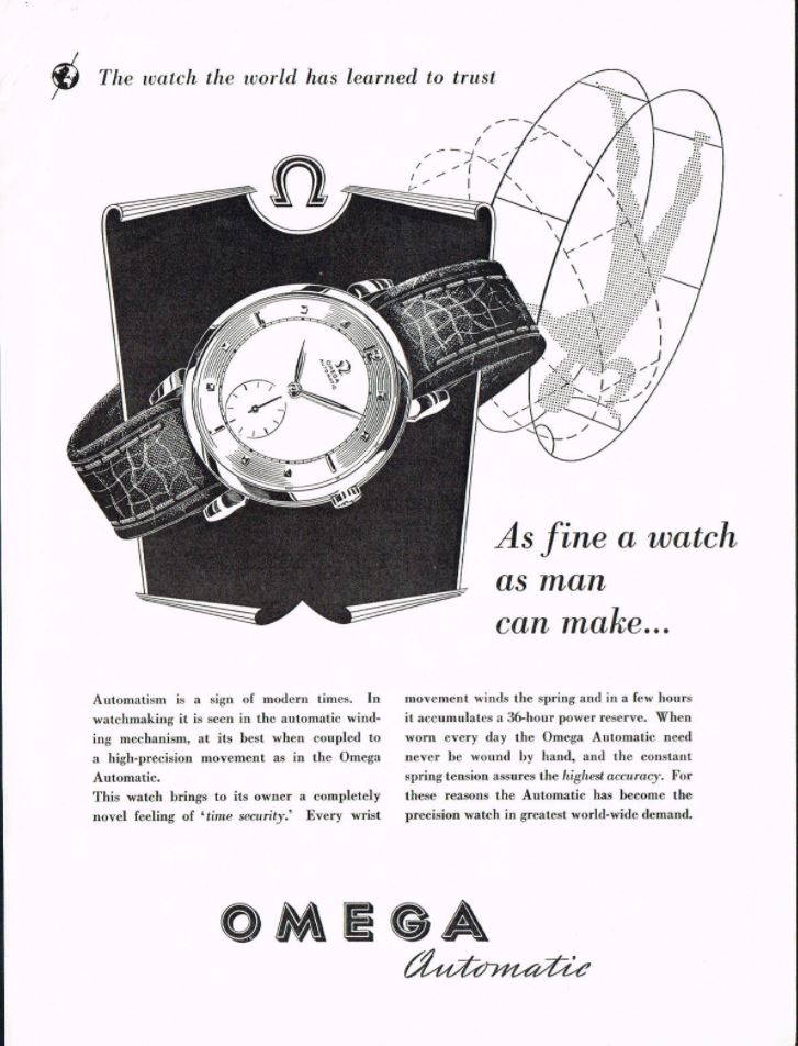 Montre Automatique Vintage Gruen Genève Precision - Doré, Cadran Céleste, Bracelet Cuir Rouge