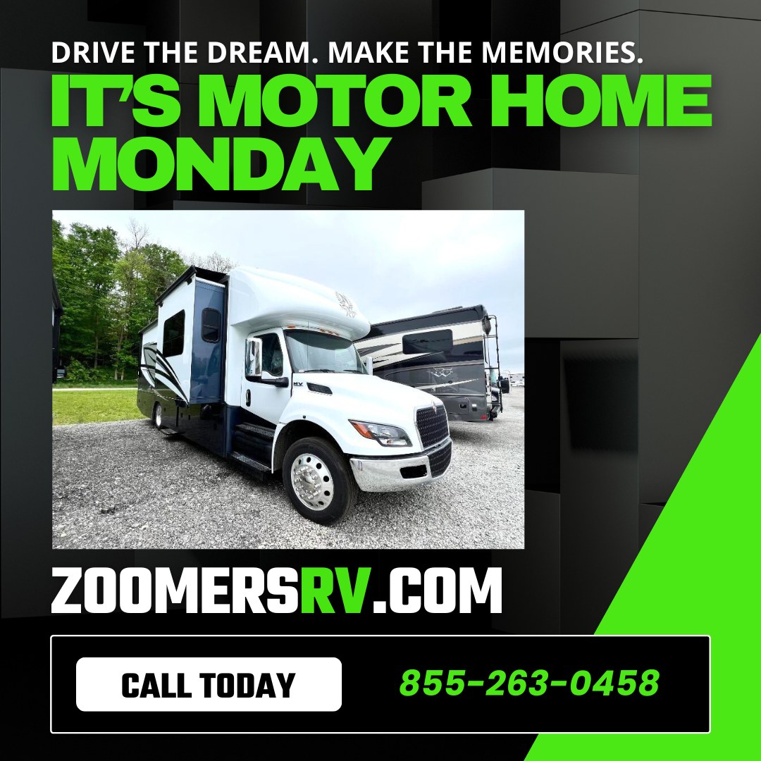 Zoomers RV - 🚐 MOTORHOME MONDAY ALERT! 🚐 📣 Be the... | Facebook