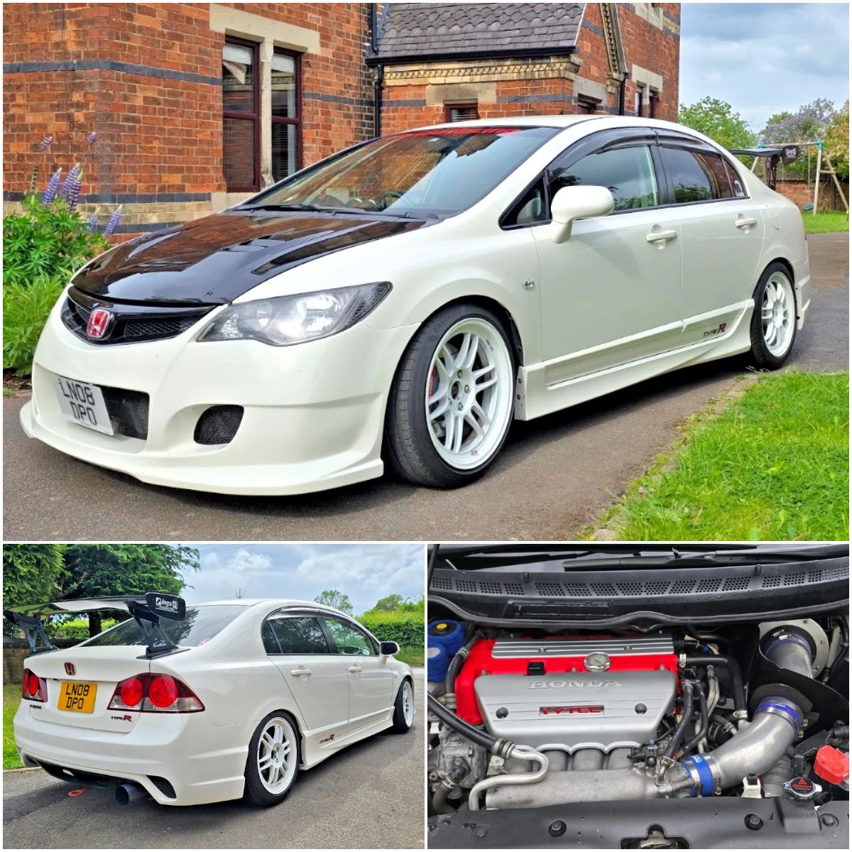 Modified - 2008 Honda Civic FD2 Type R JDM Details here: https://petrol ...