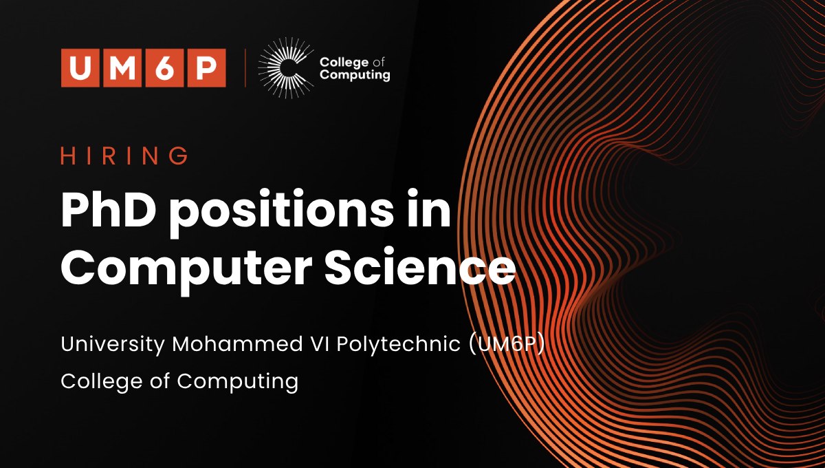 UM6P - [📢 PhD Positions - CALL FOR APPLICATIONS] The College of ...