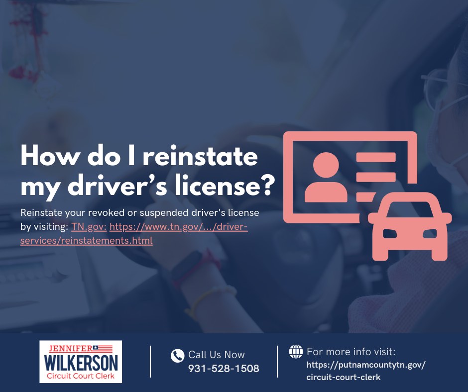 Jennifer - We understand that license reinstatement can feel ...