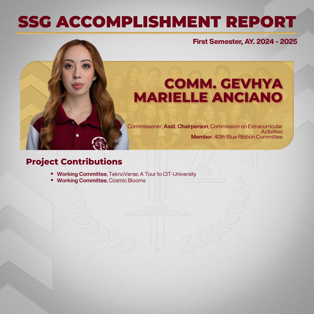 CIT... - CIT University - Supreme Student Government