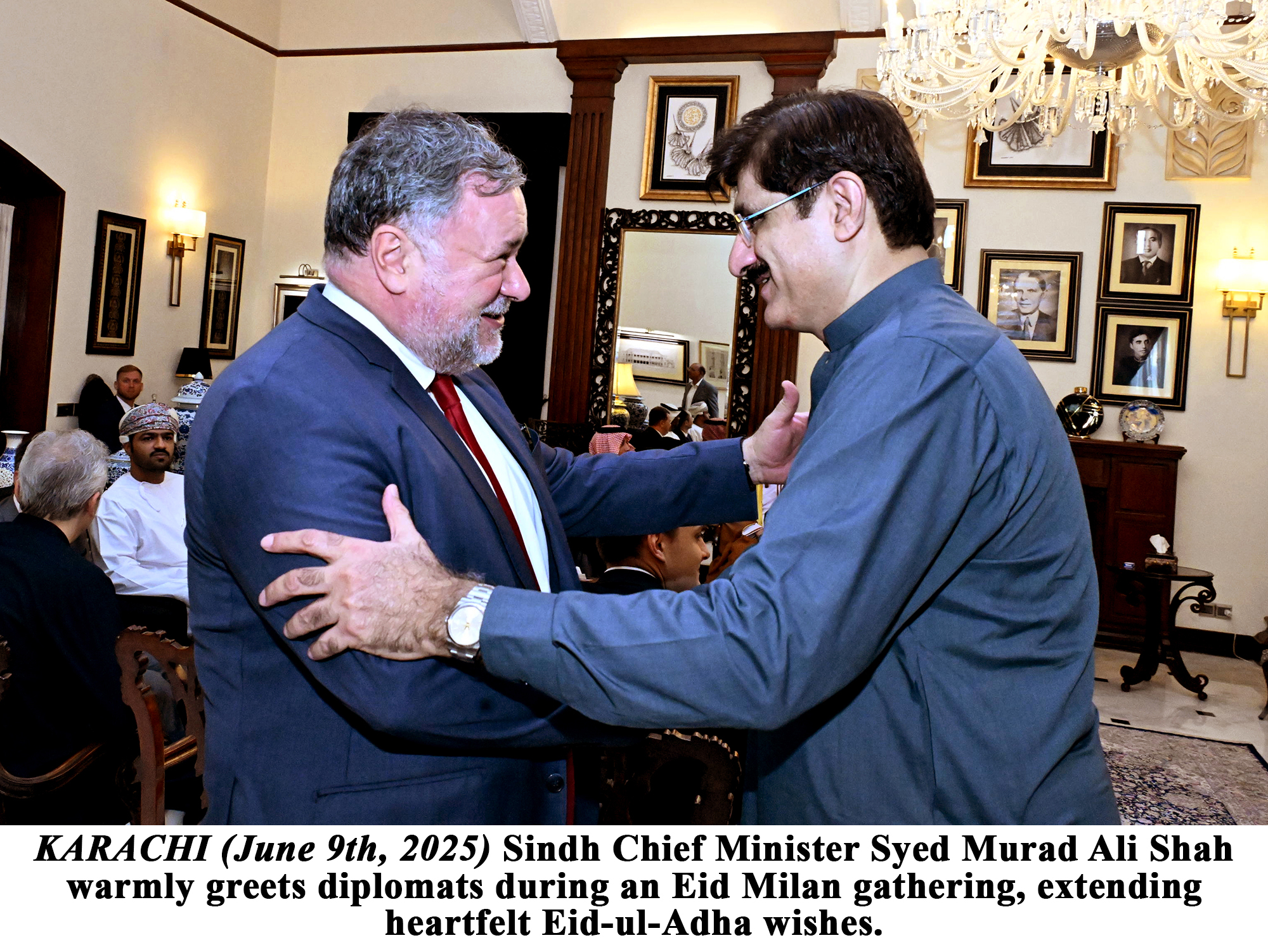 Sindh - KARACHI (June 9th, 2025): Sindh Chief Minister Syed Murad Ali ...