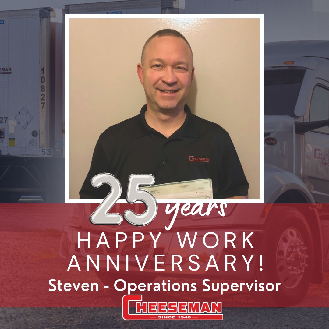 Cheeseman - 🎉 Congratulations, Steven, on 25 Years at Cheeseman! 🎉 ...