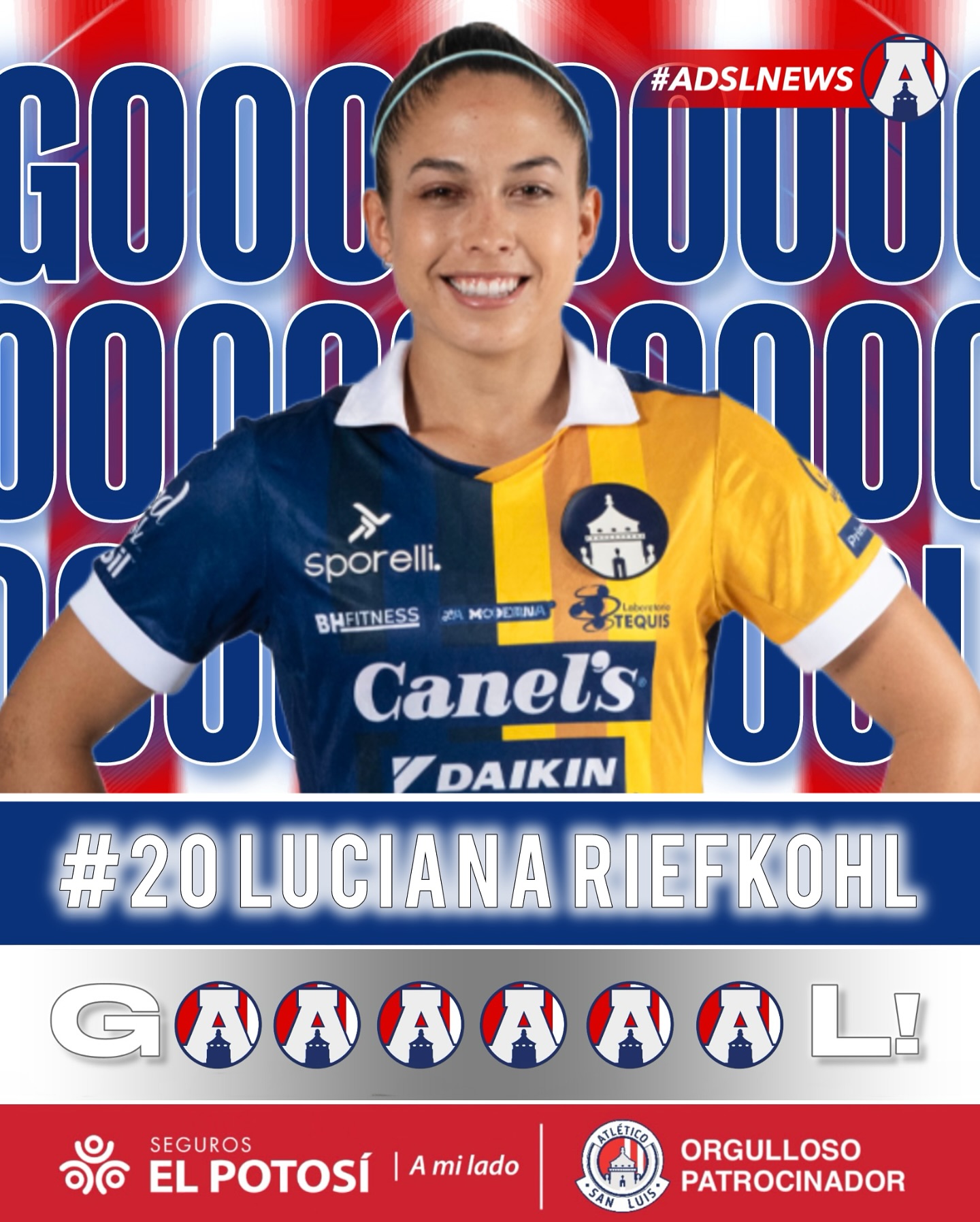 Atlético - 🛡️1-4🚂| 80’ GOOOOOOOOOOOOOOL! Luciana Riefkohl pone el de la ...