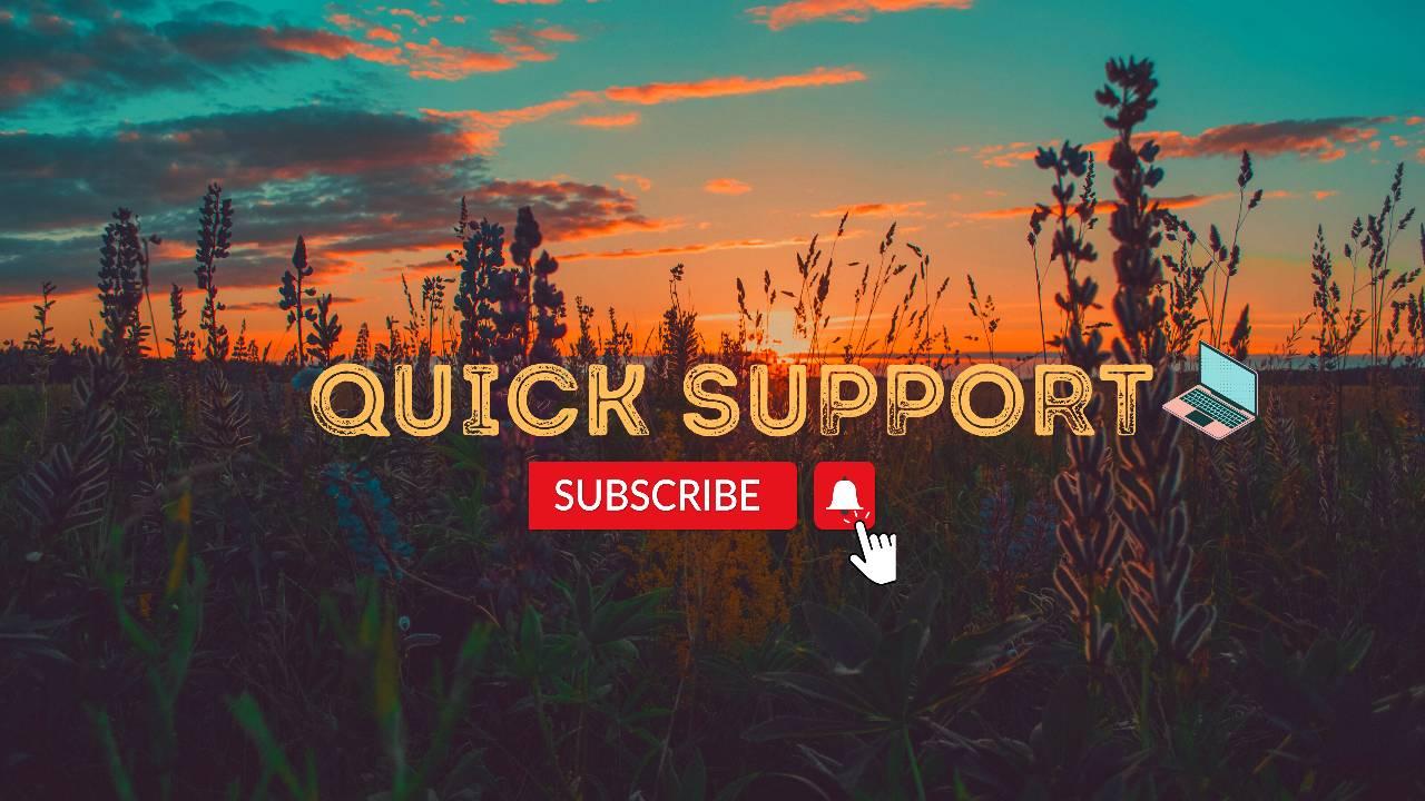 Quick Support | Galsi