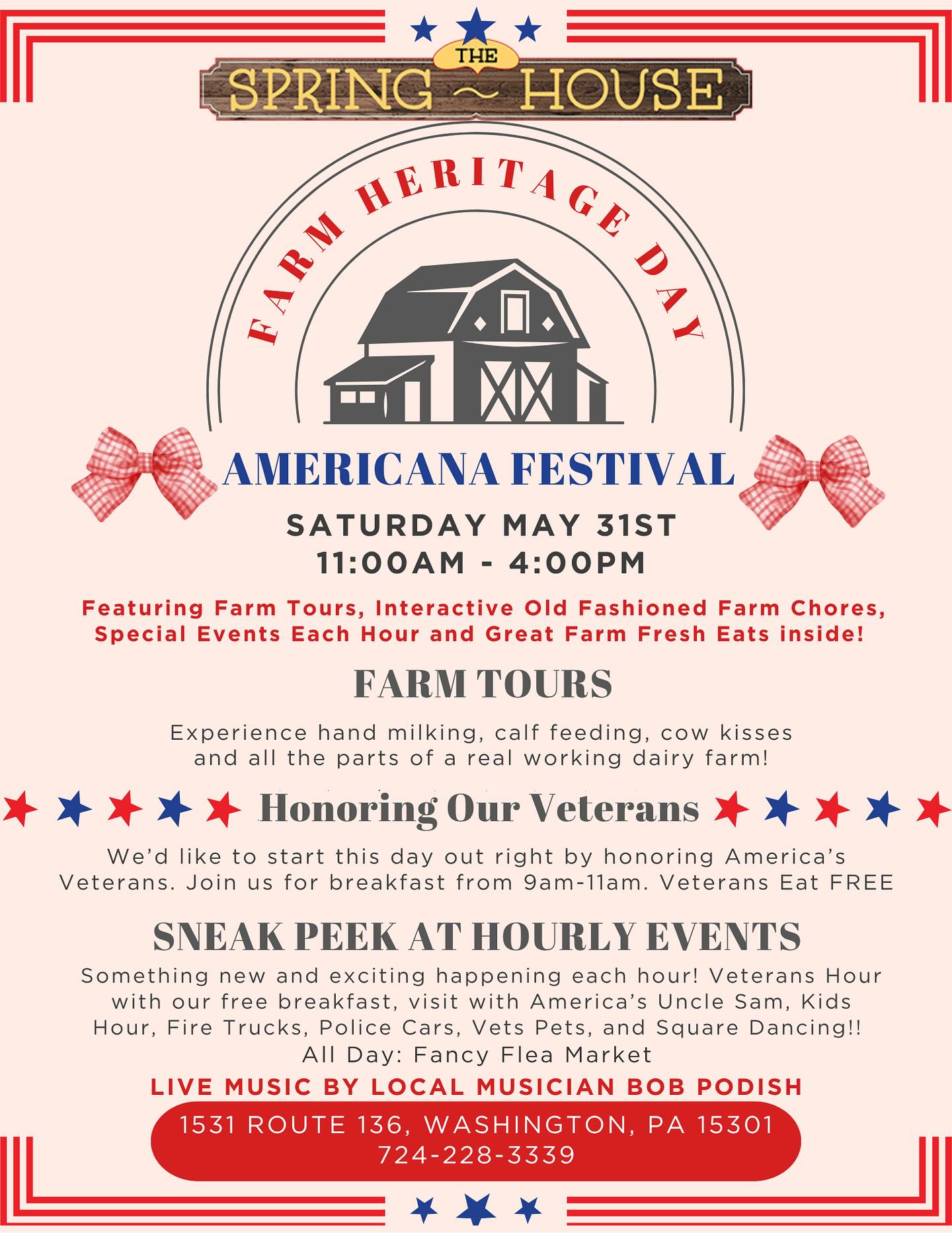 The SpringHouse - Join us in celebrating Farm Heritage... | Facebook