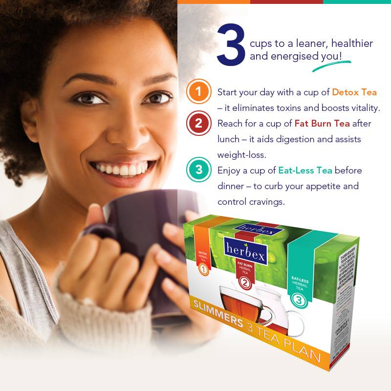 Herbex Health SA - Three cups of soul-soothing tea daily? With health ...