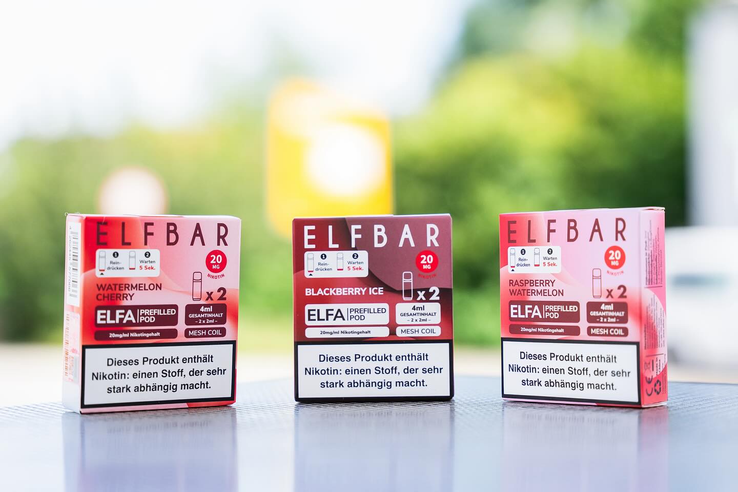 elfbar elfa tankstelle ANZEIGE / NEW IN / ————————————————————————————— 🍇🍉 Neue Geschmackswelten an der Elan Neckarelz! 🍒🍓 Entdecke jetzt die drei brandneuen Pods: Blackberry Ice, Watermelon Cherry und Raspberry Watermelon. Erfrischung pur Vaping Kits elf bar pods geschmack Farbe::Orange ELFBAR ELFA Starter Kit