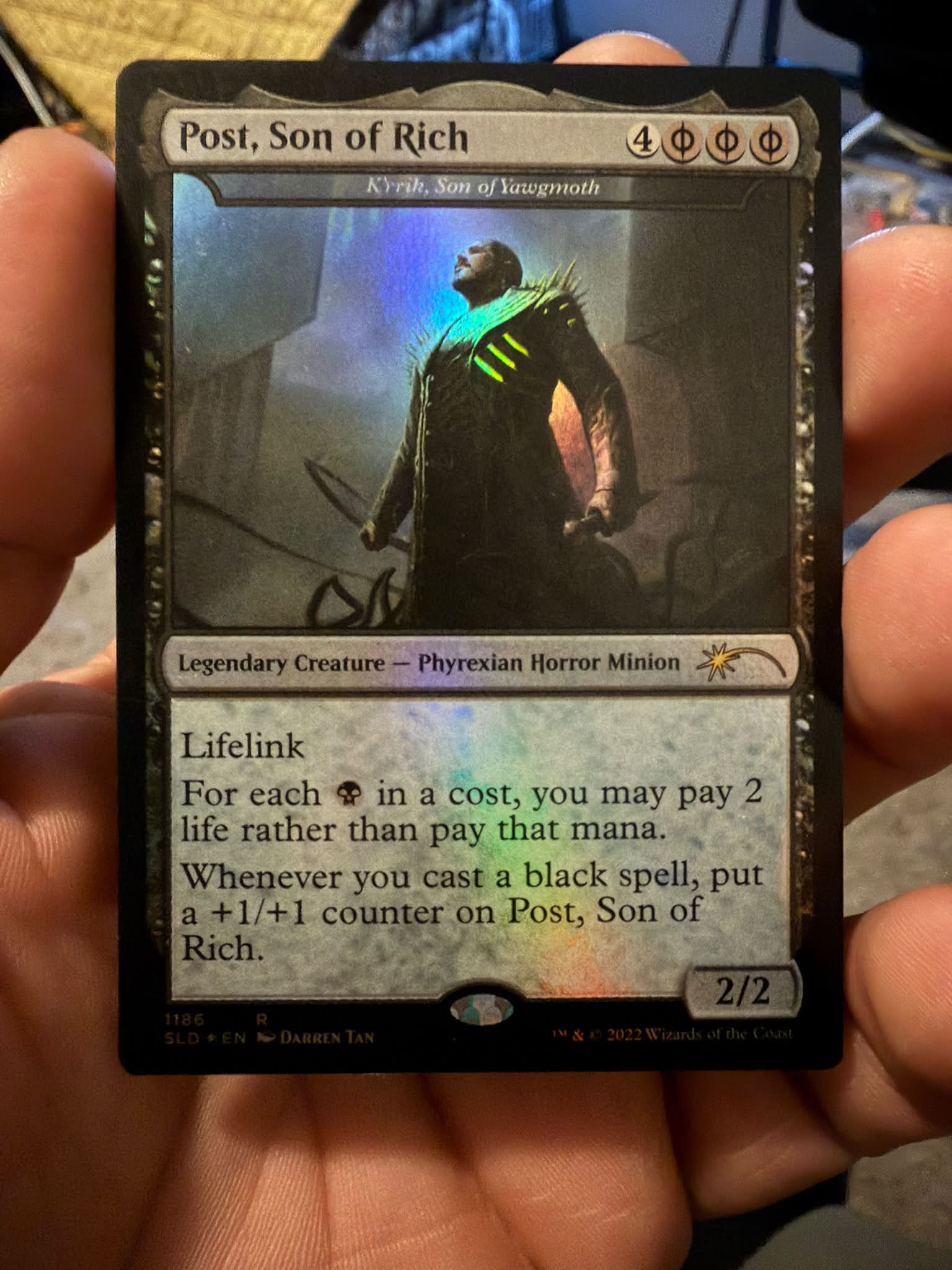 Godpack 😎 (the galaxy foil mutavault and Japanese fractured foil