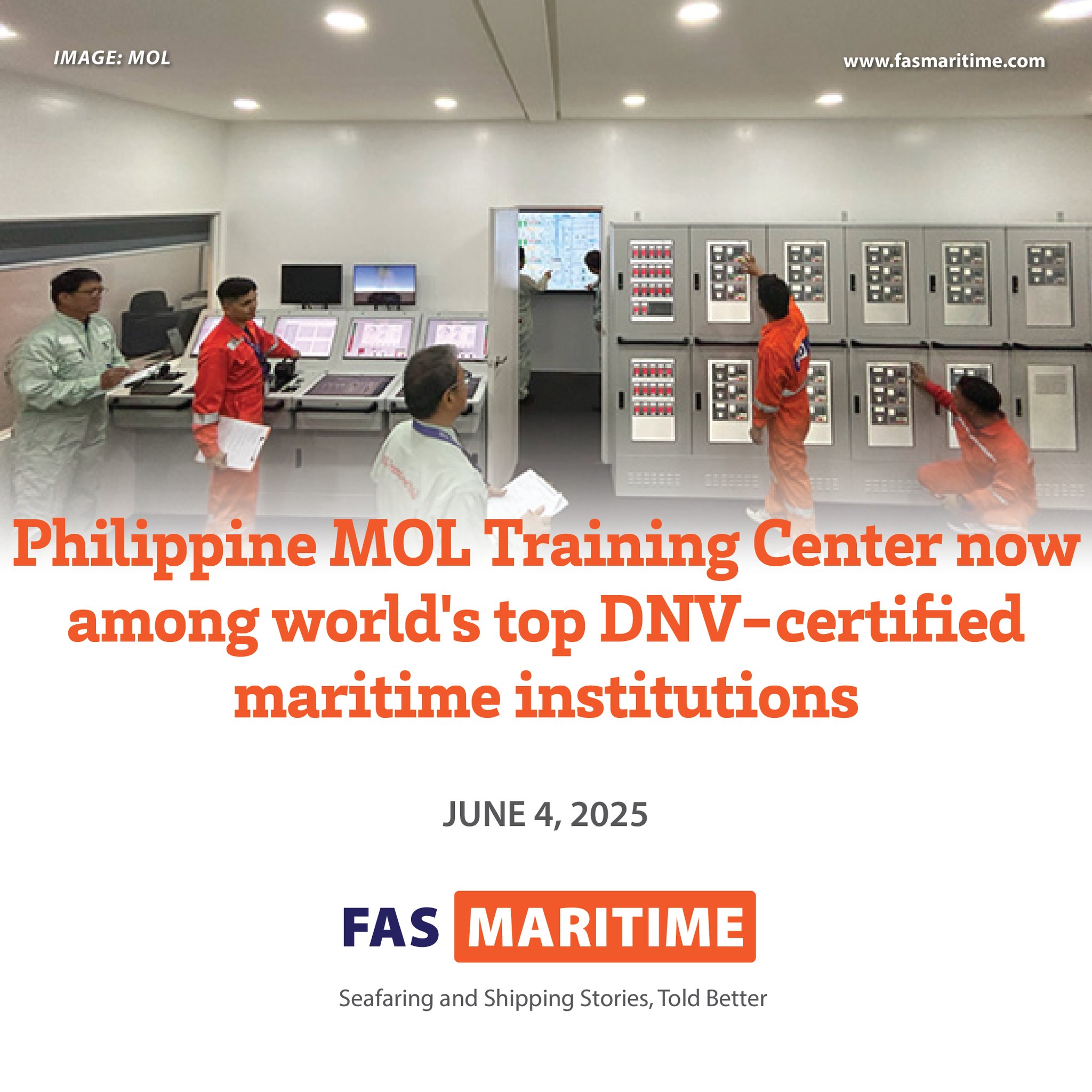 FAS - INDUSTRY LOOKOUT: MANILA — MOL Training Center (Philippines) Inc ...